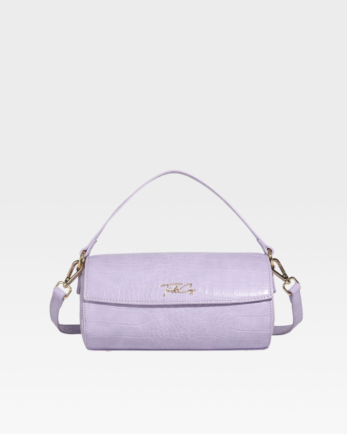Lavender Purple Barrel Purse for Women - Stylish Crossbody Bag for Everyday Use, Travel & Shopping
