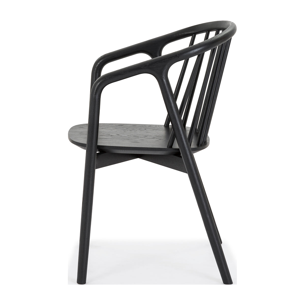 Modern Lake Dining Chair - Sturdy Wooden Chair for Kitchen, Dining Room & Outdoor Patio - Comfortable & Elegant Home Furniture for Family Gatherings