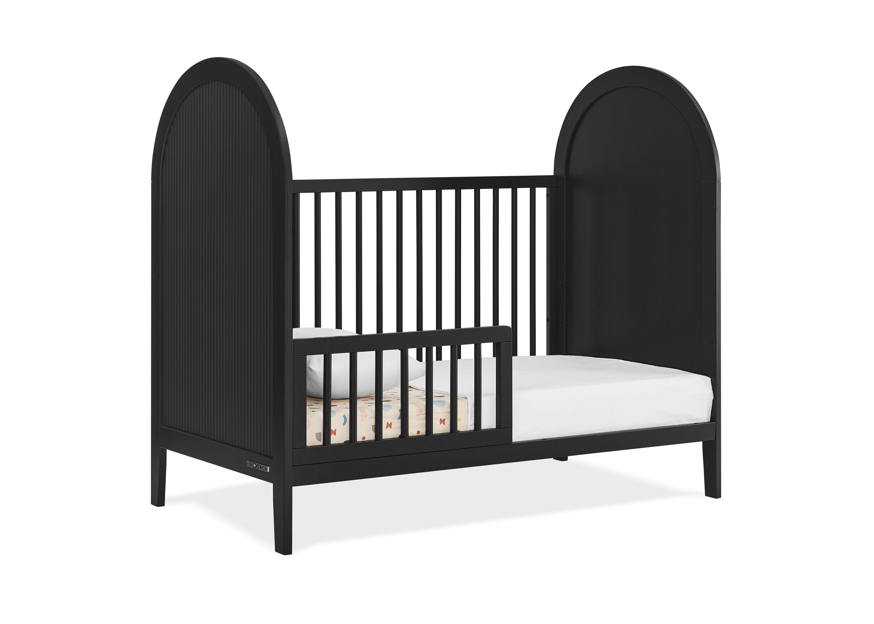 Eloise 4-in-1 Convertible Baby Crib - Toddler Bed, Daybed & Full-Size Bed Conversion - Safe Nursery Furniture for Newborns to Teens - Perfect for Bedrooms, Daycare & Guest Rooms