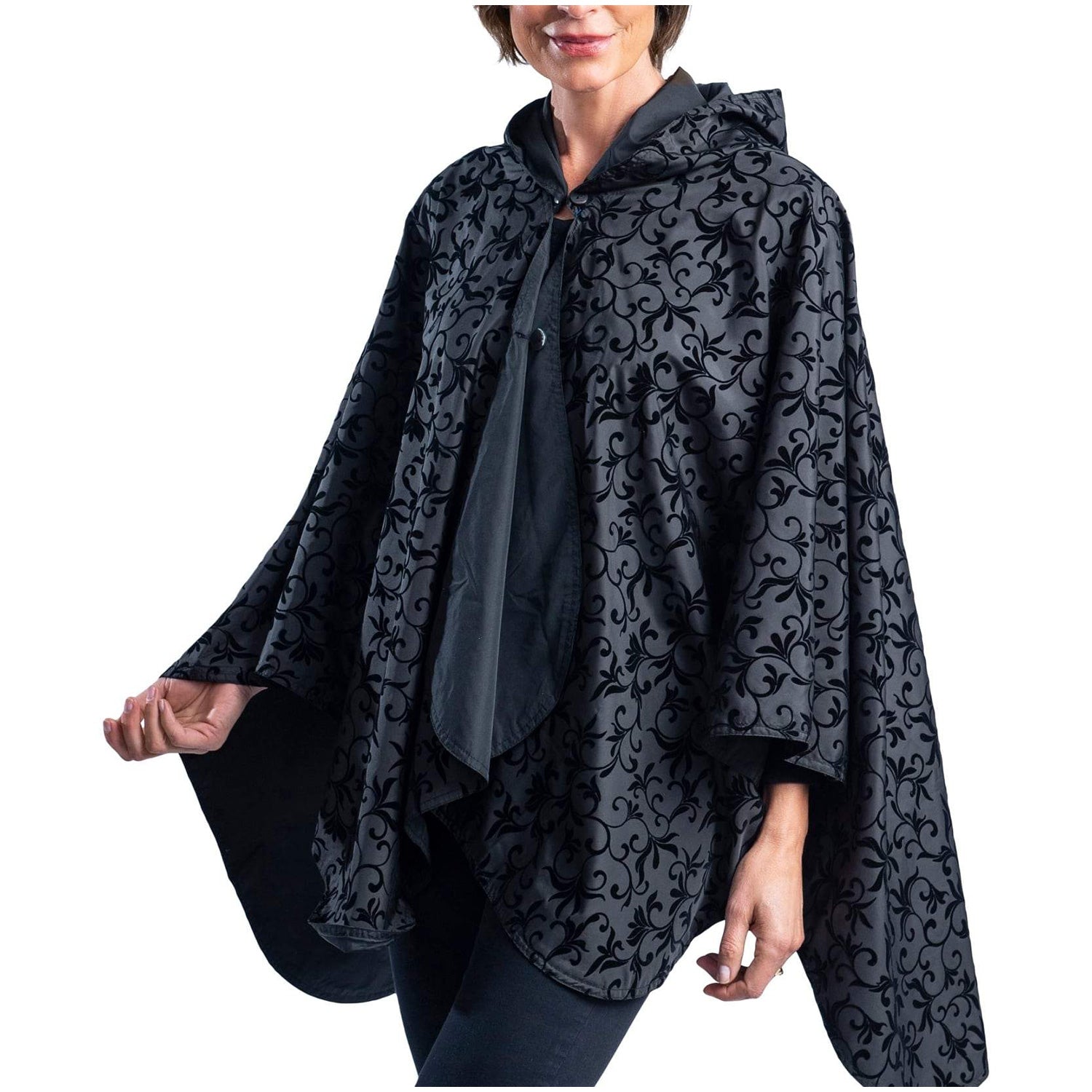 Waterproof Rain Cape for Adults - Lightweight & Reusable Poncho for Outdoor Activities, Hiking, Camping, and Festivals