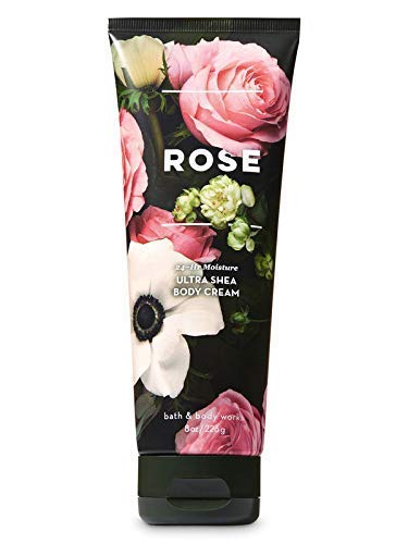 Bath and Body Works Fall Florals Rose Body Cream - 8 oz (226g) Moisturizing Lotion for Dry Skin - Perfect for Autumn Self-Care & Gift Giving