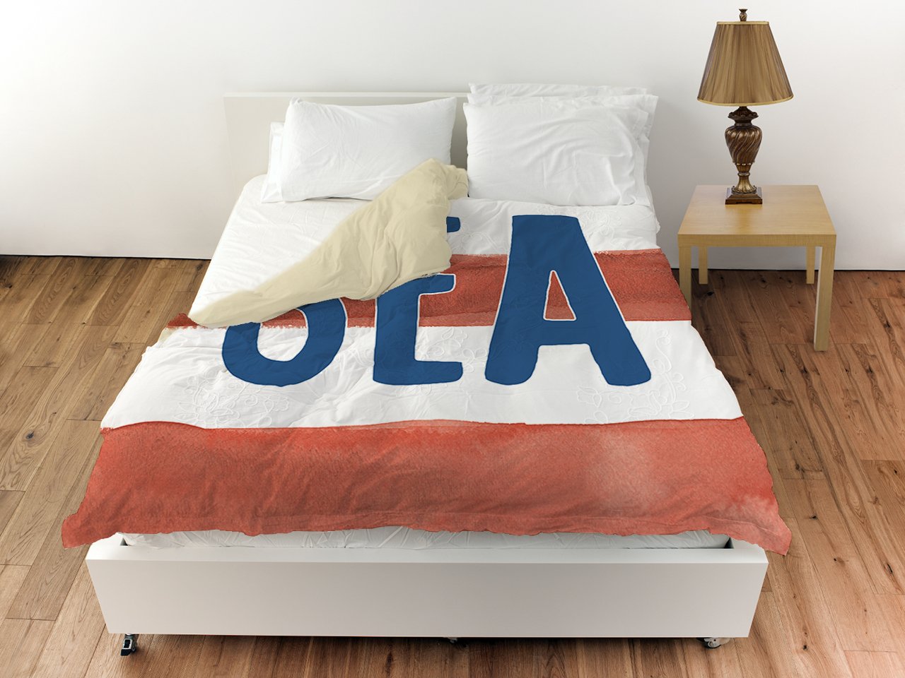 Manual Woodworkers & Weavers 100% Cotton Duvet Cover Set - Queen/Full Size, Ocean Blue - Soft & Breathable Bedding for Cozy Sleep - Perfect for Master Bedroom, Guest Room & Beach House Decor