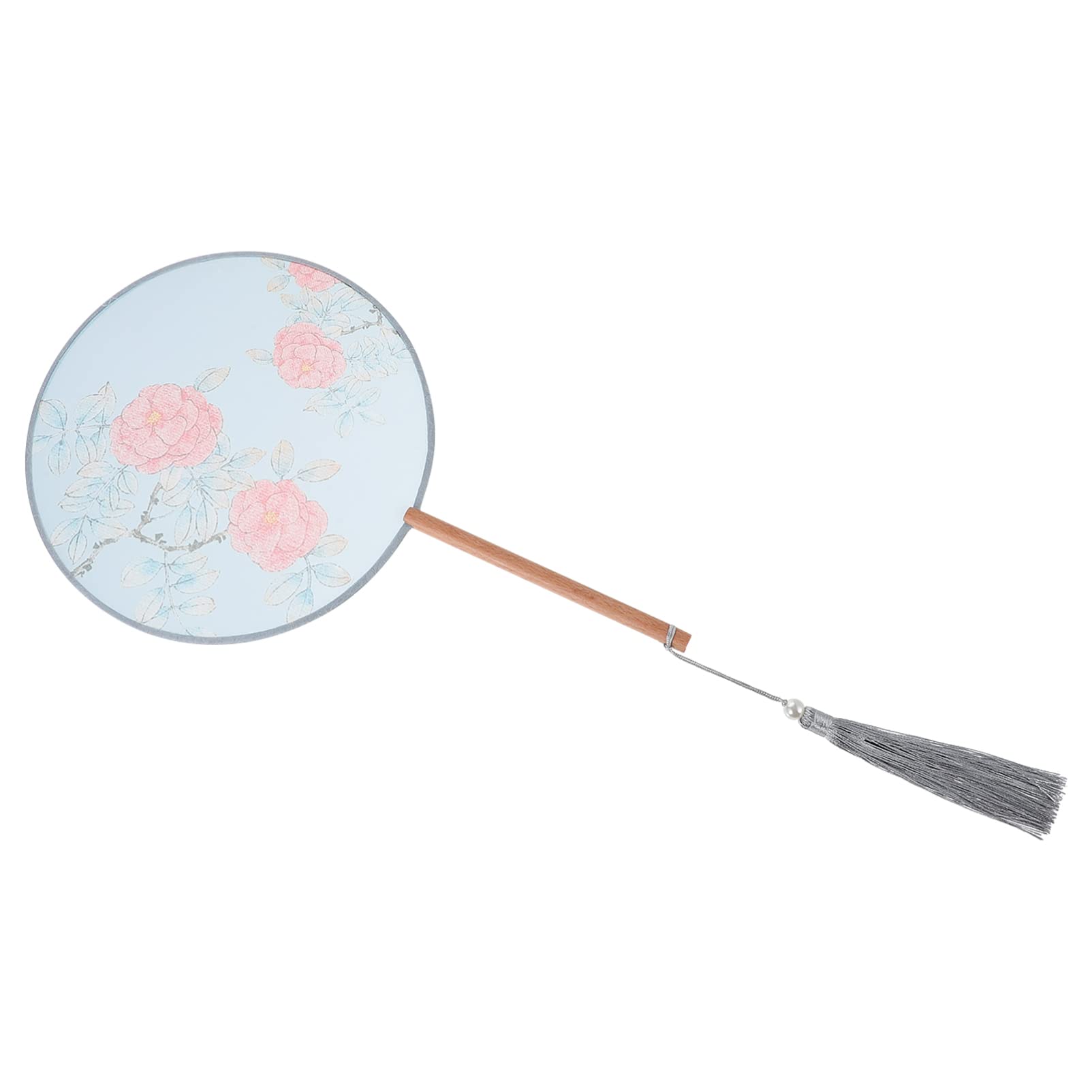 Vintage Chinese Handheld Fan - Traditional Bamboo & Silk Wedding Fan for Women, Elegant Fan Dance Accessory | Perfect for Weddings, Performances & Summer Cooling