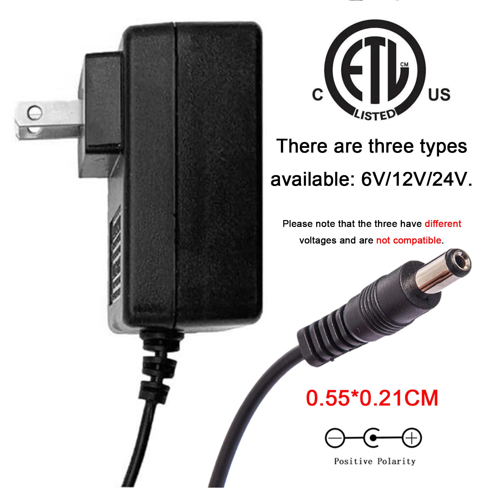 24V 28.8V 0.5A Universal Battery Charger for Kids Electric Ride-On Toys & Vehicles - Replacement Power Adapter for Children's Electric Cars, Scooters, and Motorcycles - Perfect for Home, Backyard, and Outdoor Play