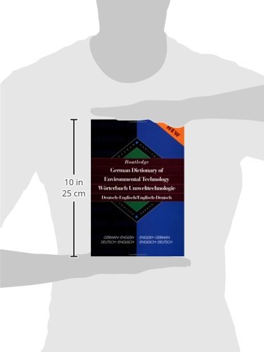 Routledge German-English/English-German Environmental Technology Dictionary - Bilingual Specialist CD-ROM | Ideal for Engineers, Students & Professionals in Eco-Tech Fields