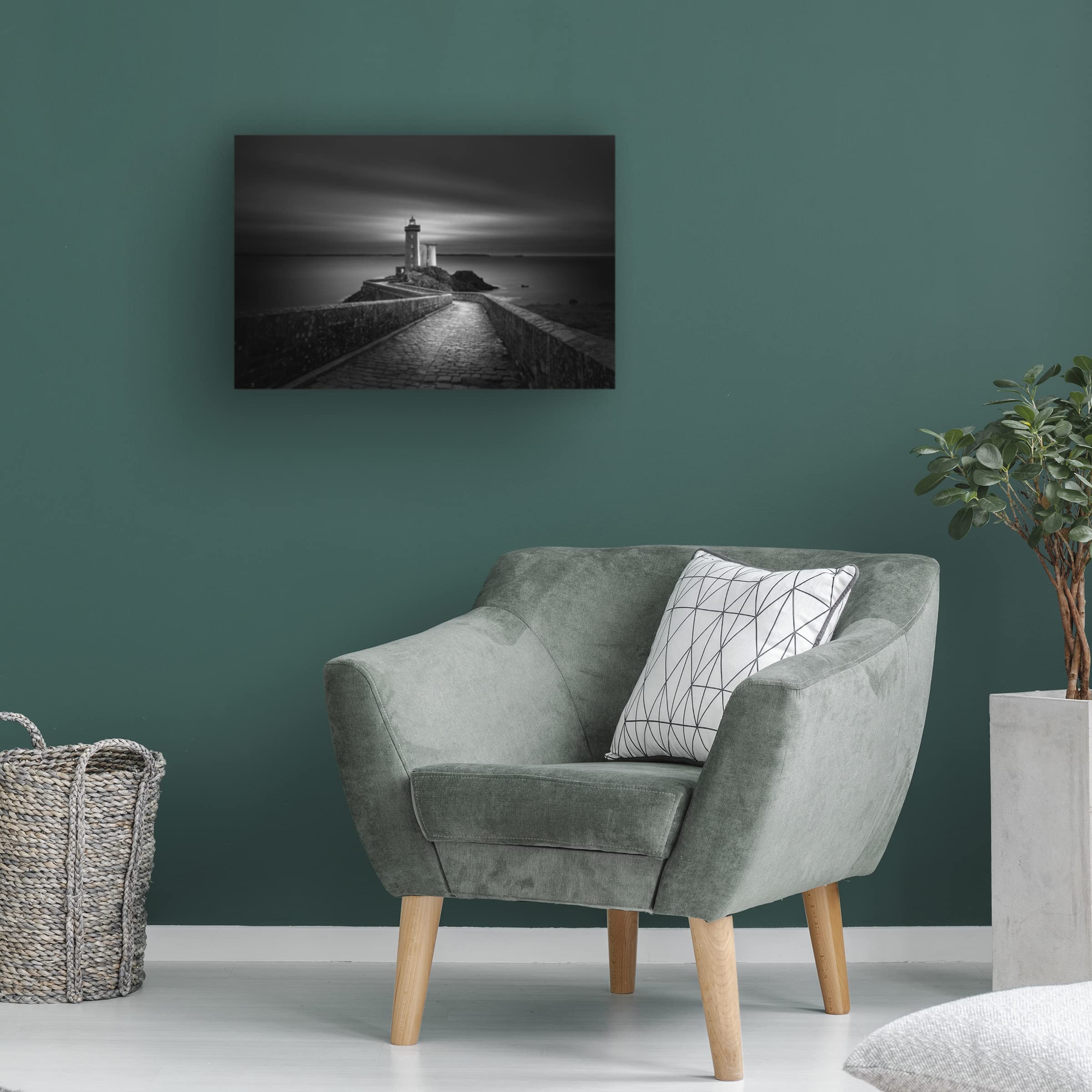 Denis 'Time Passing' Canvas Art Print - Modern Wall Decor for Living Room, Bedroom & Office - Trademark Fine Art Collection