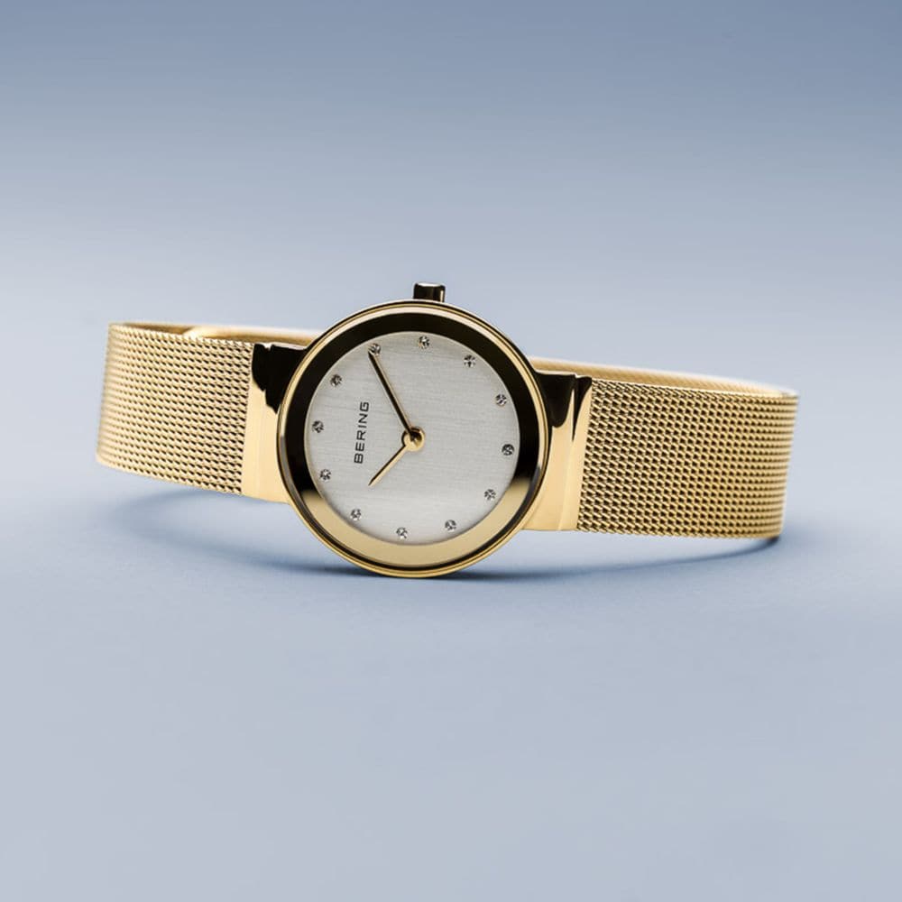 BERING 10126 334 Classic Women's Watch - Elegant Stainless Steel Analog Timepiece with Mineral Crystal Glass | Perfect for Office, Business Meetings & Formal Occasions