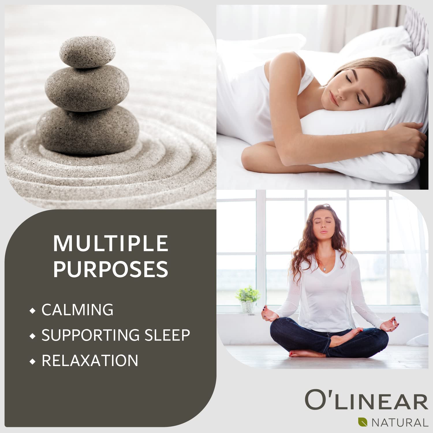 **O'linear Pure Lavender Essential Oil - 3.4 FL Oz Aromatherapy Oil for Stress Relief, Diffuser, Humidifier & Candle Making - Promotes Relaxation & Deep Sleep - Perfect for Bedroom, Spa & Home Wellness**