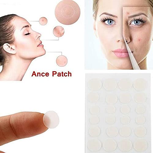 Gold Look Acne Pimple Patches - Invisible Hydrocolloid Facial Stickers for Pimple & Acne Treatment (36 Count) | Perfect for Overnight Spot Treatment & Daytime Concealing