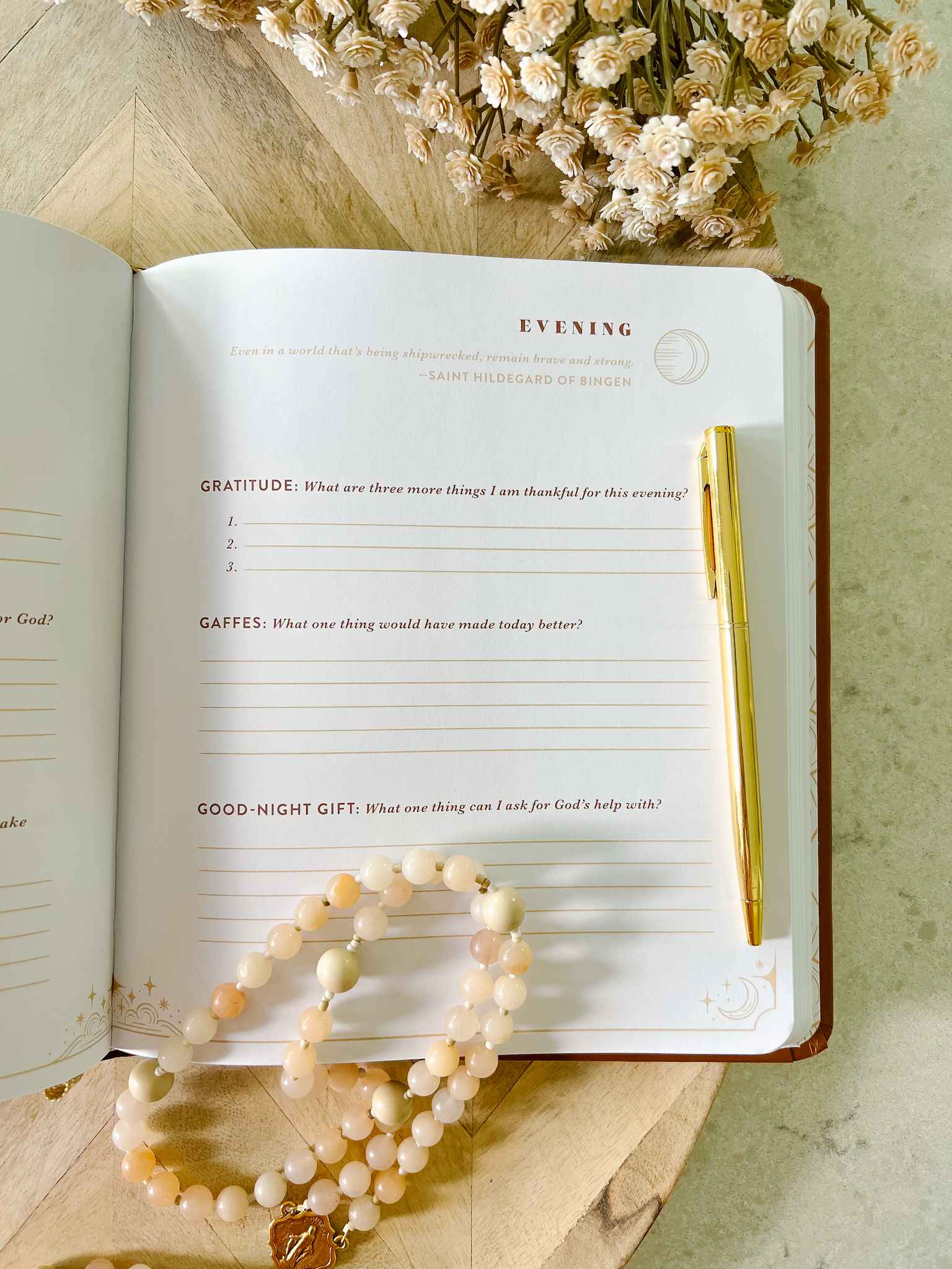 First Light & Eveningtide Gratitude Journal - Daily Mindfulness & Positivity Notebook for Self-Reflection, Personal Growth & Mental Wellness - Perfect for Morning Routine, Nighttime Reflection & Stress Relief