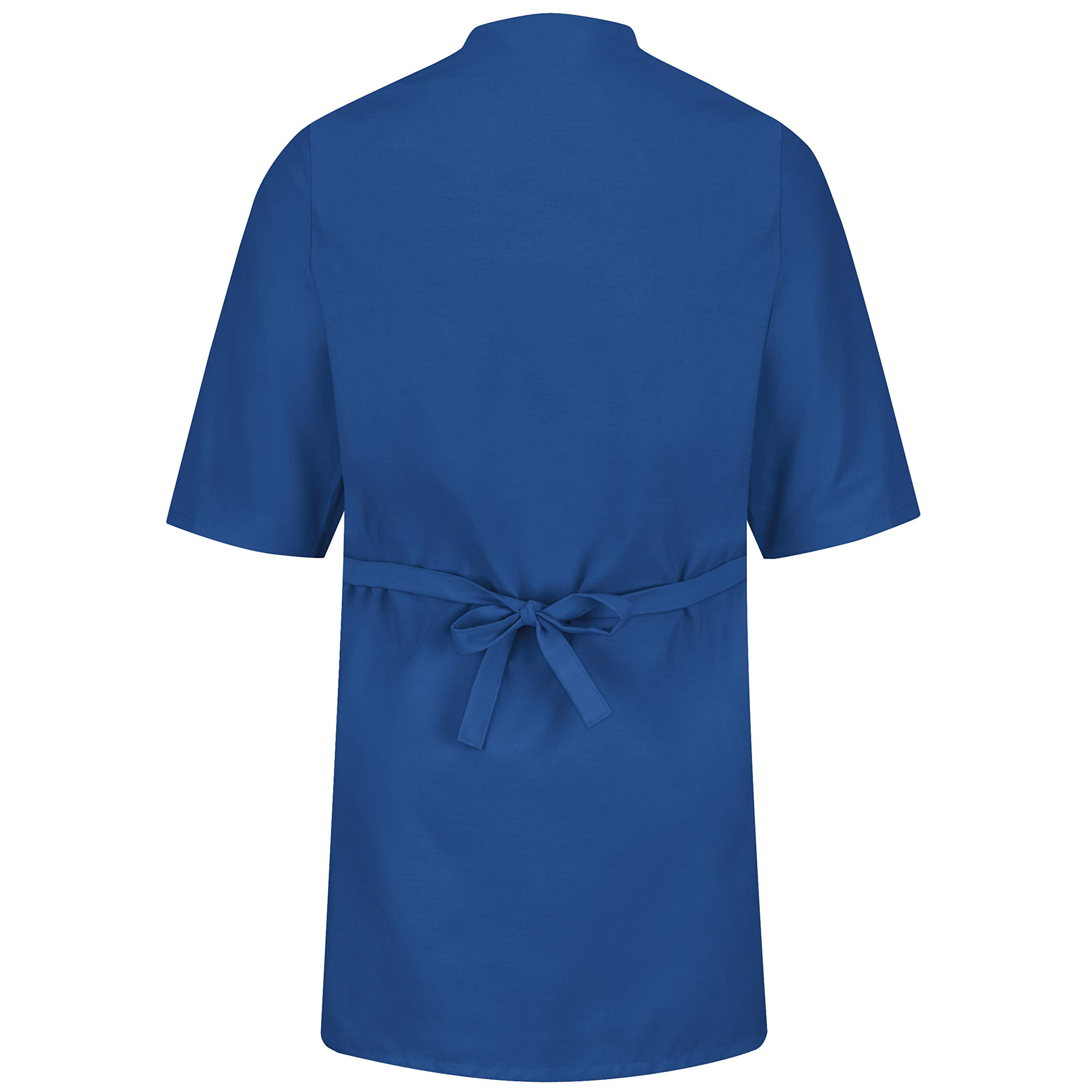 Red Kap Men's RK Collarless Butcher Wrap - Professional Chef Apron for Cooking, BBQ & Food Preparation - Durable Workwear for Restaurants & Commercial Kitchens