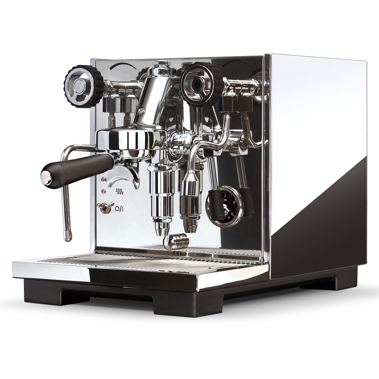 Eureka Pura R Espresso Machine - Premium Stainless Steel Coffee Maker for Home & Office | Perfect for Espresso Lovers & Baristas