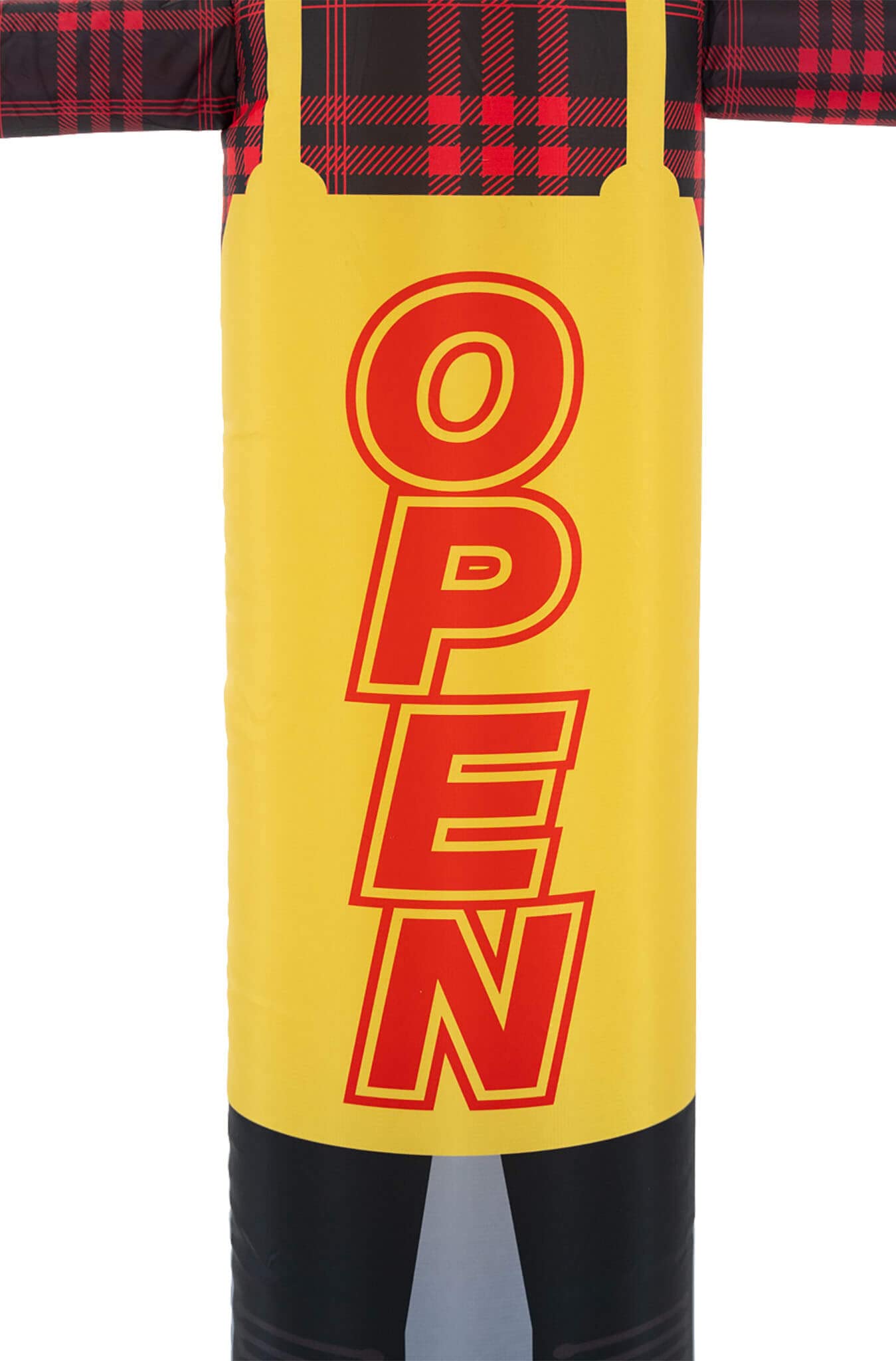 LookOurWay 6ft Inflatable Tube Man Air Waver with Blower - Waving Arm & 'Open' Body for Outdoor Advertising & Business Signs - Perfect for Car Dealerships, Grand Openings & Sales Events
