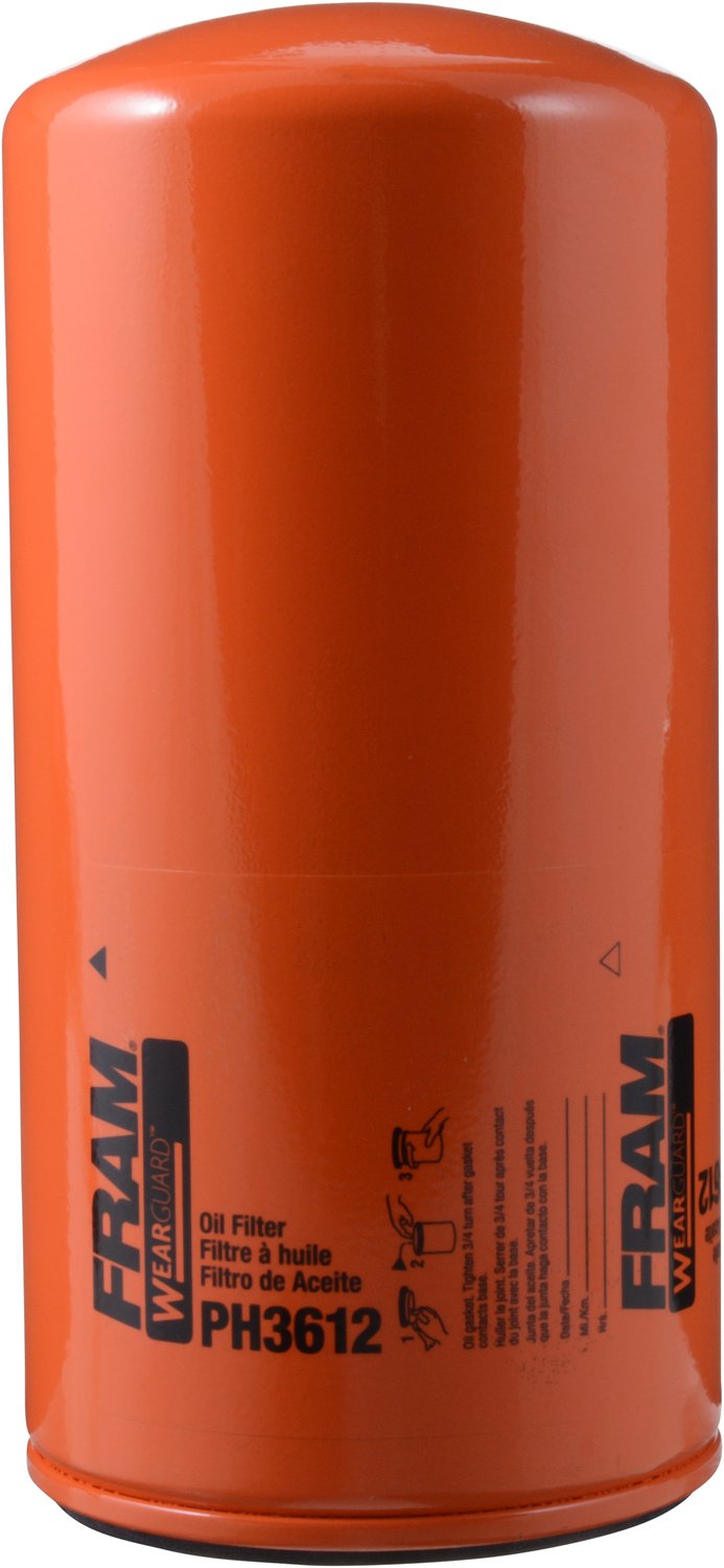 Fram PH3612 Extra Guard Spin-On Oil Filter - 10K Mile Change Interval | High-Performance Engine Protection for Cars, Trucks & SUVs | Ideal for Daily Commuting & Long Road Trips