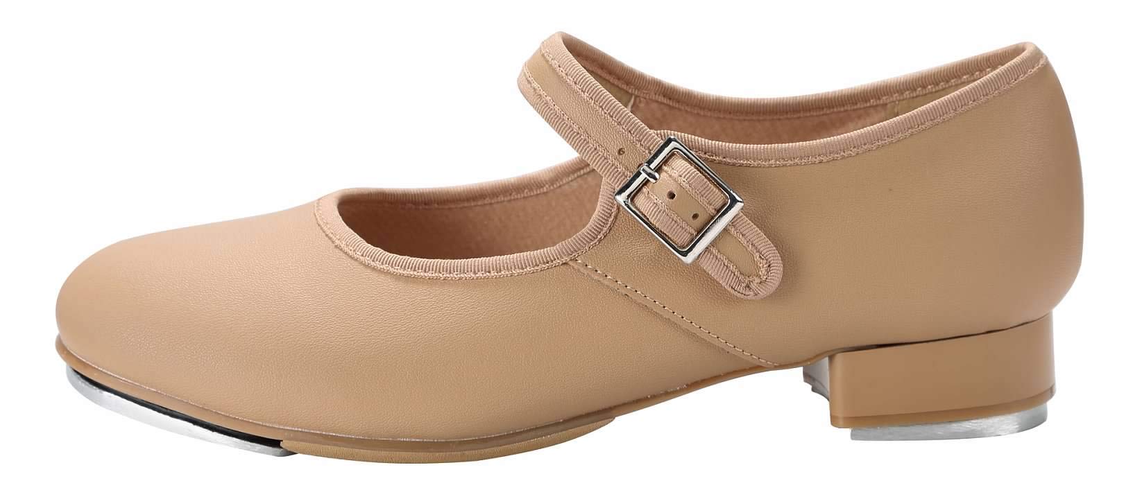 Linodes Unisex PU Leather Easy Strap Tap Dance Shoes for Women & Men - Lightweight Comfortable Jazz Shoes for Beginners & Professionals | Perfect for Dance Classes, Performances & Practice