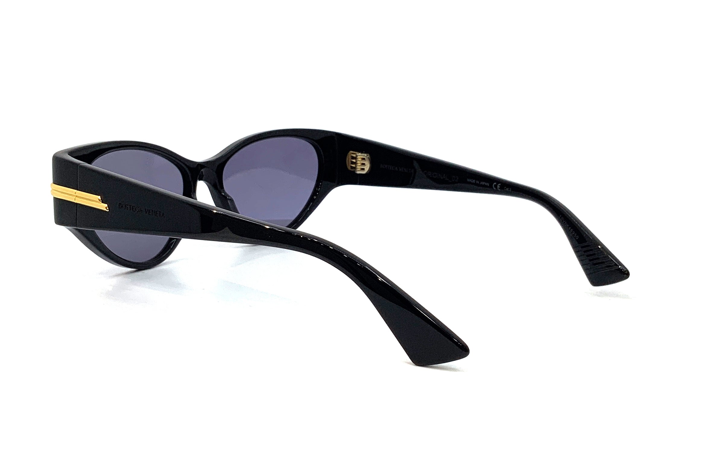 Bottega Veneta BV1002S (001) Sunglasses - Luxury Designer Shades for Men & Women - Perfect for Outdoor Activities, Travel, and Fashion Accessories