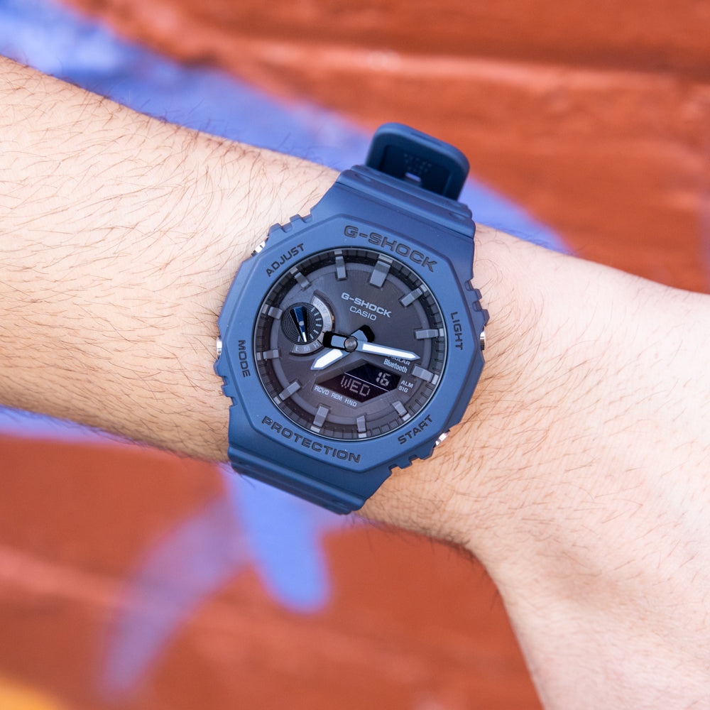 G Shock GAB2100-2A Bluetooth Solar Watch - 'CasiOak' Style Digital Sport Watch for Men - Perfect for Outdoor Adventures, Workouts & Everyday Wear