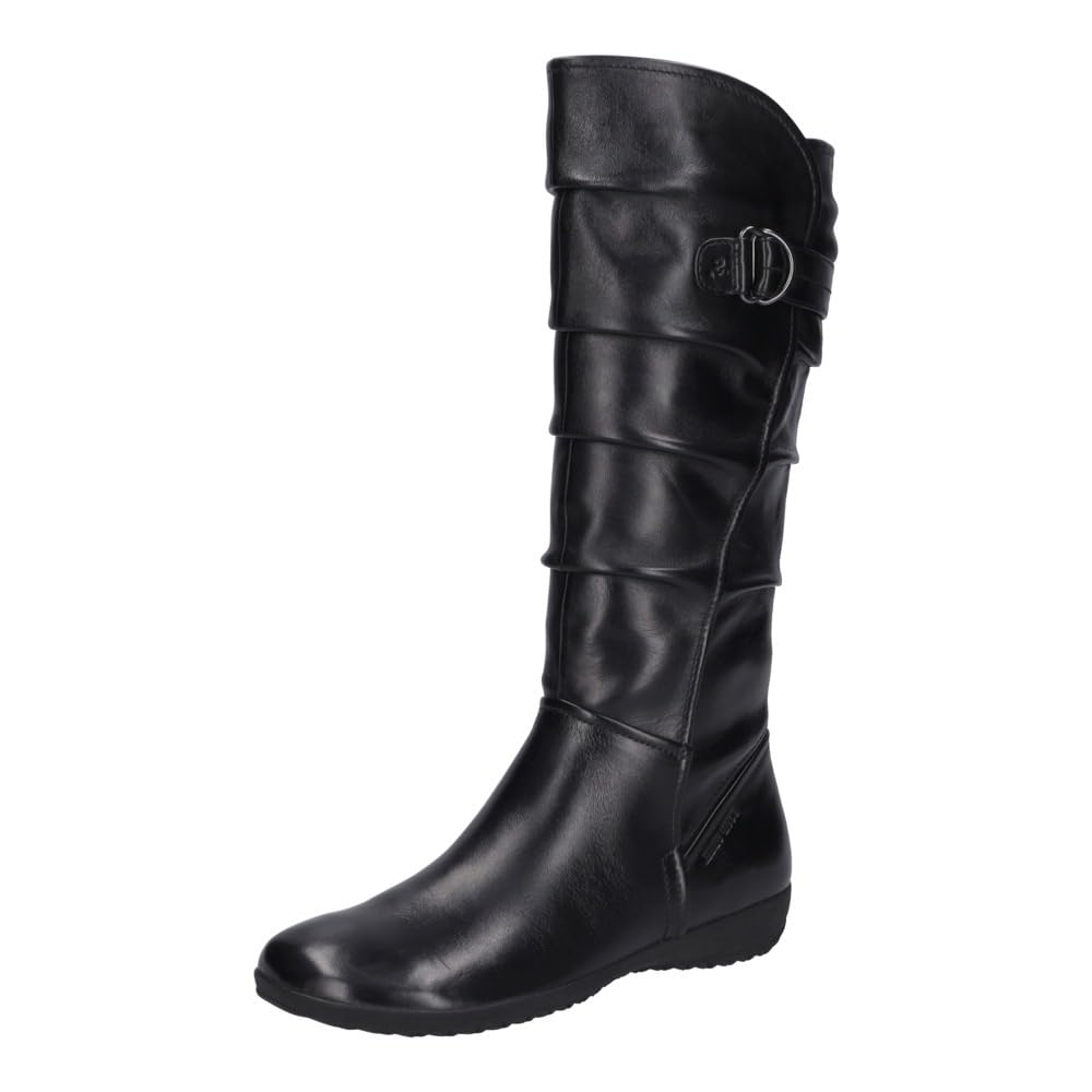 Josef Seibel Women's Knee High Leather Boots - Comfortable Winter Fashion Boots for Casual, Office & Outdoor Wear
