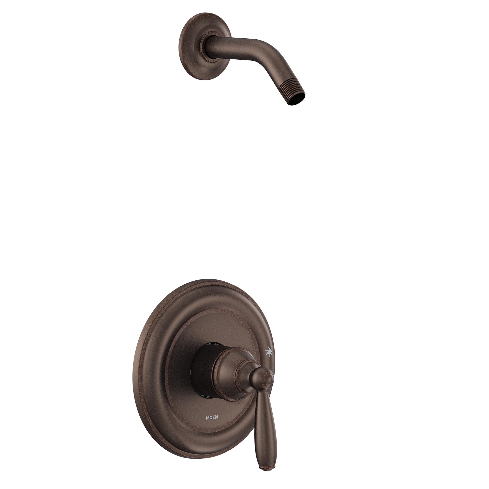 Moen UT2152NHORB Brantford M-CORE 2-Series 1-Handle Shower Trim Kit in Oil Rubbed Bronze - Includes Valve for Easy Installation - Perfect for Bathroom Renovation & Modern Home Upgrades