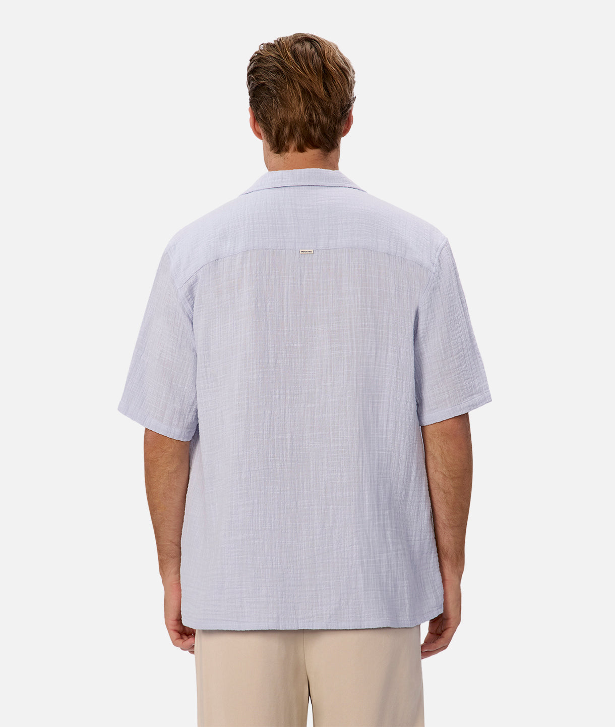 Seguro Short Sleeve Shirt for Men - Breathable Sulphur Blue Casual Tee | Perfect for Summer Outfits, Beach Wear & Outdoor Activities