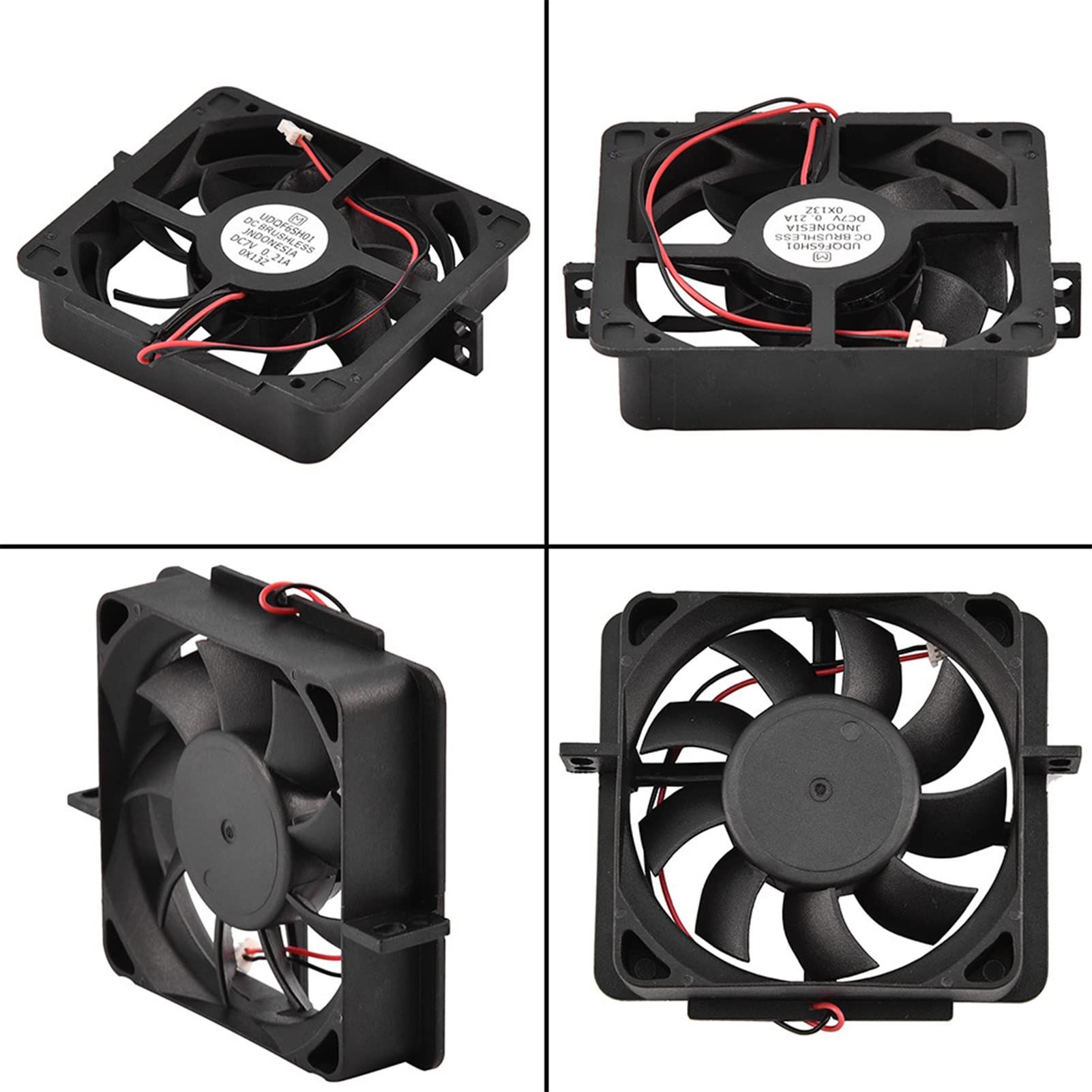 High Speed USB Internal Cooling Fan for PC Case - Quiet & Efficient Computer Cooling Fan with LED Light - Perfect for Gaming PC, Laptop Cooling, and Server Rack Cooling System