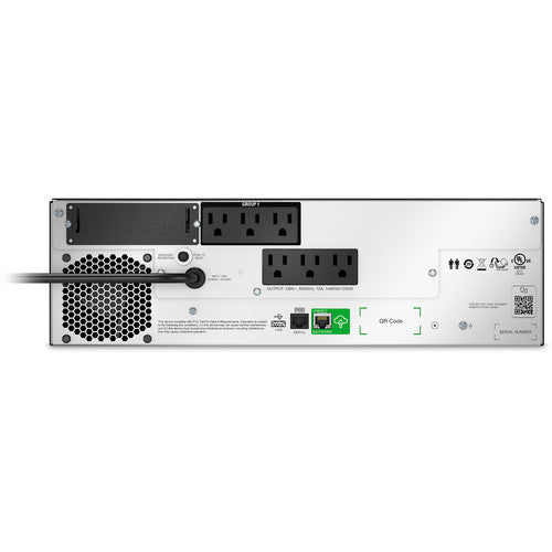 APC SMTL1500RM3UC Smart UPS Lithium-Ion Battery Backup - 1500VA, 120V, Short Depth Rackmount UPS with SmartConnect Technology for Home Office, Server & Network Equipment Protection