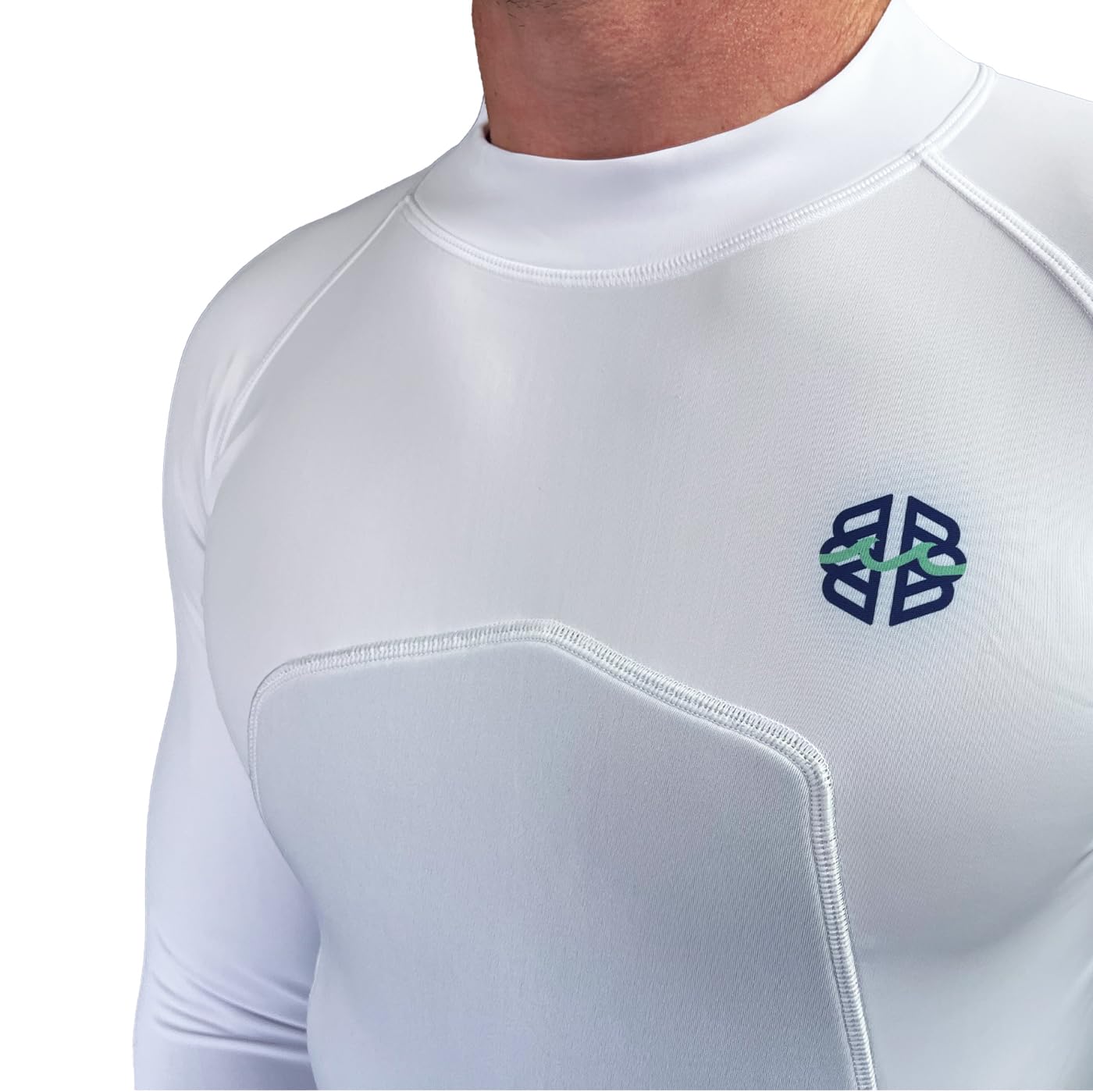 SPF 50+ 5mm Padded Rash Guard for Surfing, Boogie Boarding & Scuba Diving - UV Protection Swim Shirt for Men & Women - Perfect for Water Sports, Beach Activities & Outdoor Adventures