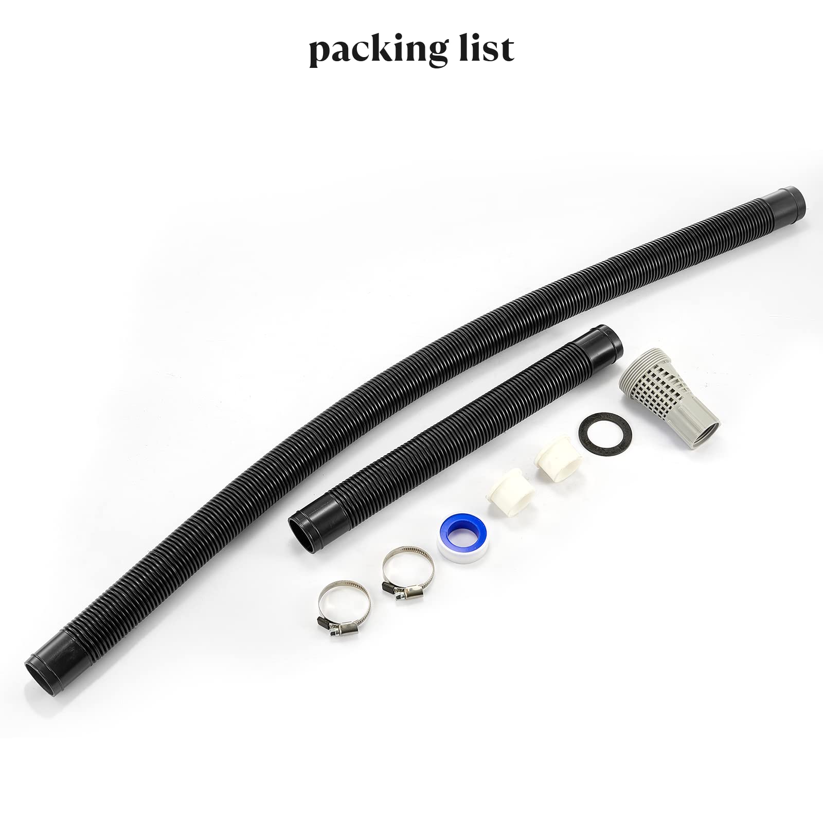 Efficient Solar Pool Heater for Above Ground & Inground Pools - Leakproof Hose, Durable Domed Design - Perfect for Home Outdoor Swimming & Year-Round Warm Water Enjoyment
