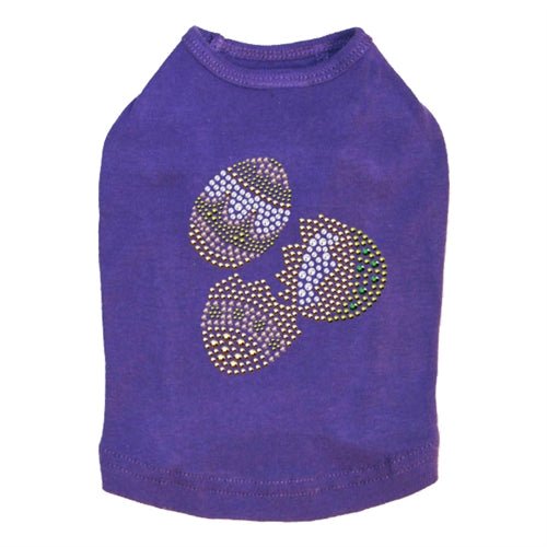 Sparkling Rhinestone Dog Tank Top for Easter - Stylish Pet Apparel in Multiple Colors - Perfect for Easter Celebrations, Pet Parties & Photo Shoots
