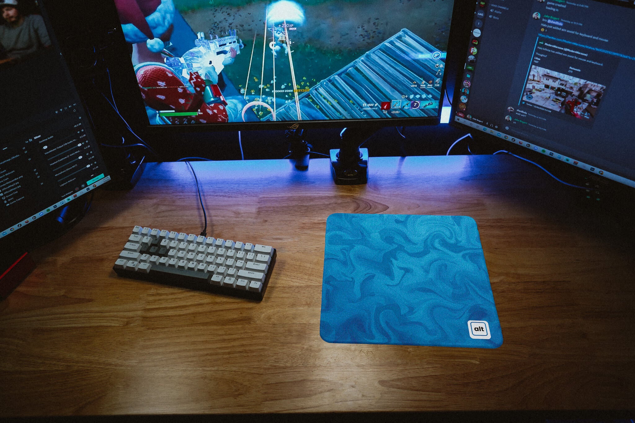Aqua Liquify Gaming Mouse Pad - Non-Slip Waterproof Surface for PC & Laptop - Perfect for Office Work, Gaming & Graphic Design