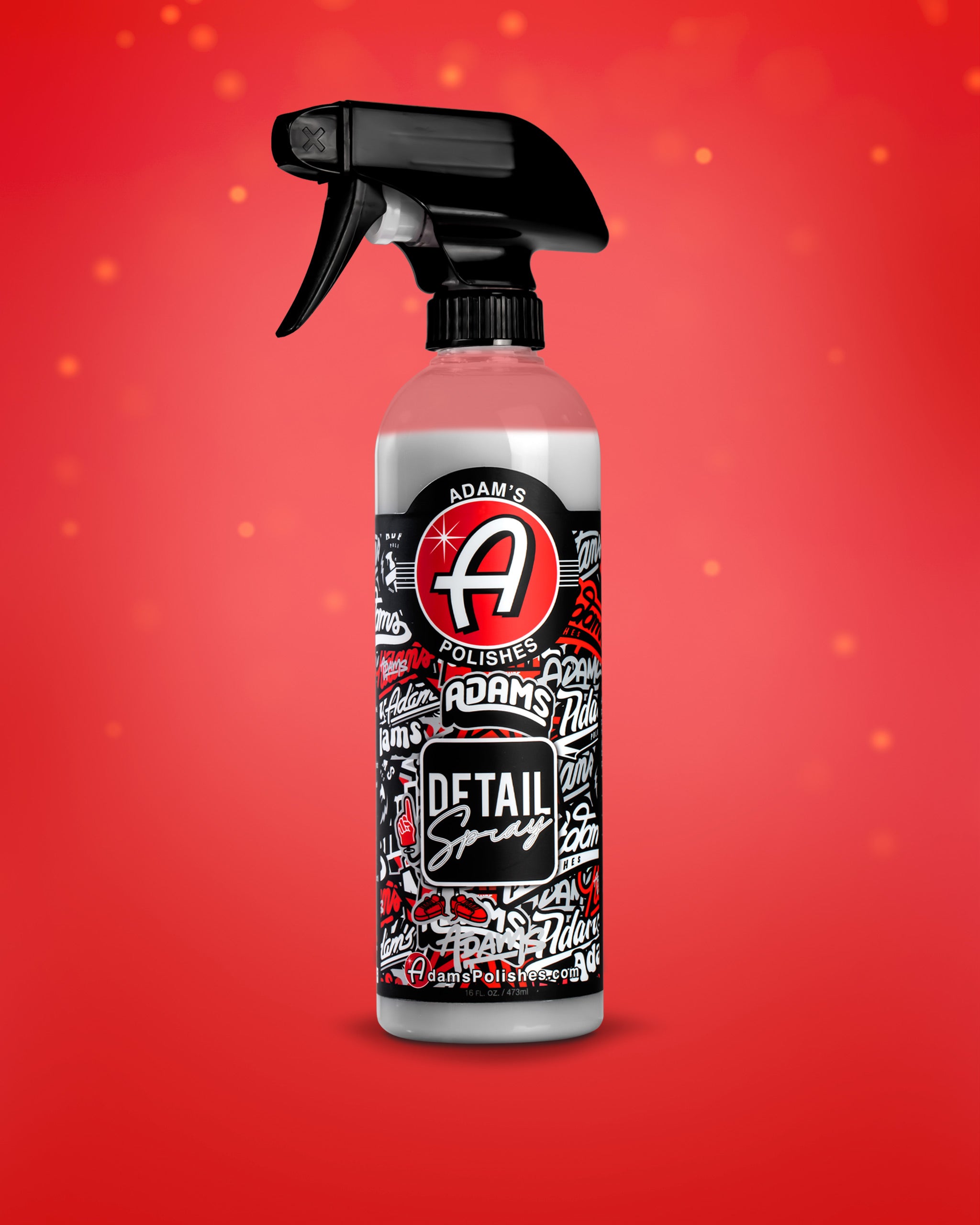 Adam's Sticker Bomb Detail Spray 16oz - Premium Car Detailing Spray for Vinyl, Decals & Graphics - Protect & Enhance Stickers on Cars, Motorcycles & Laptops