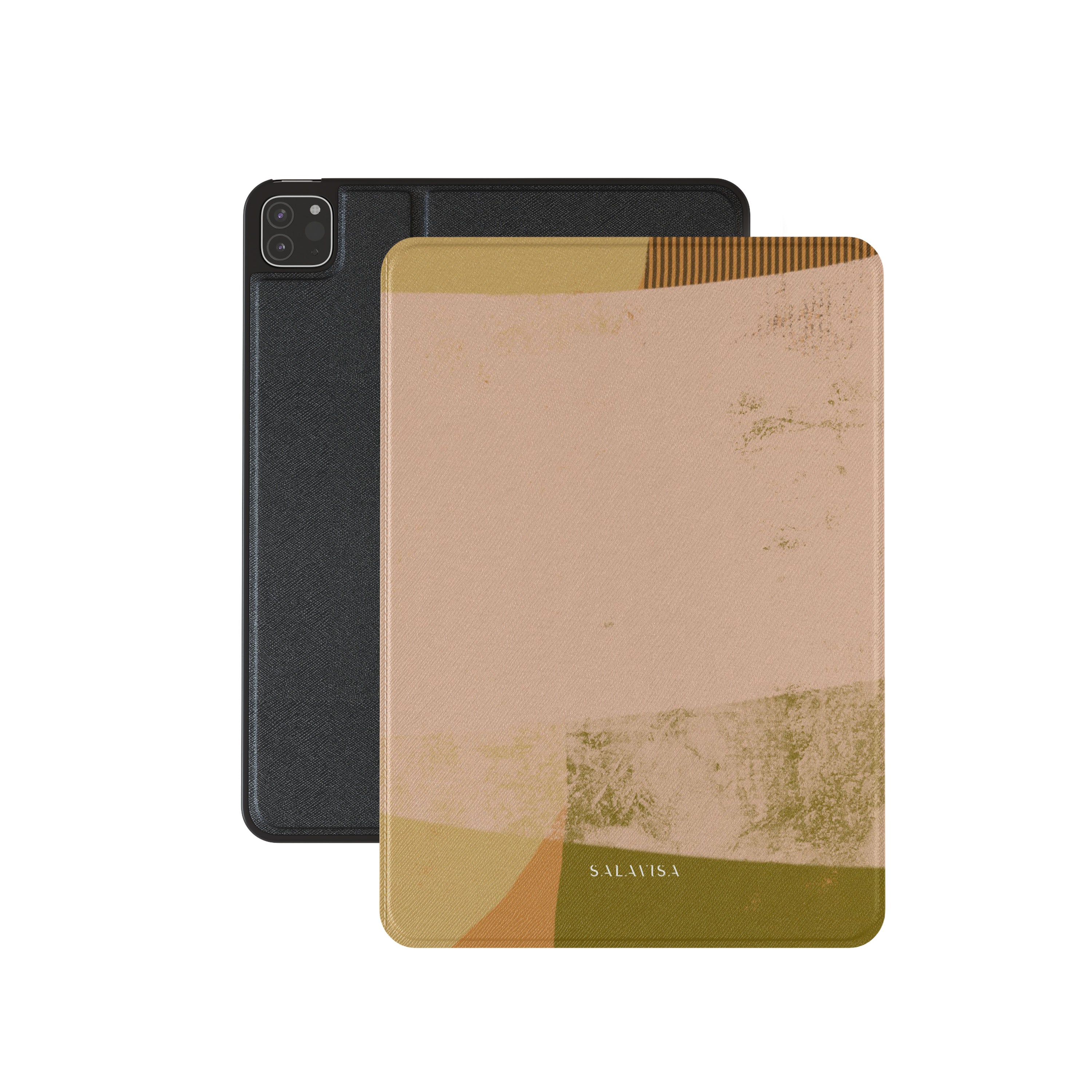Premium Olive Green Organic iPad Case - Eco-Friendly & Durable Cover for iPad Pro/Air/Mini - Perfect for Work, Travel & Home Use
