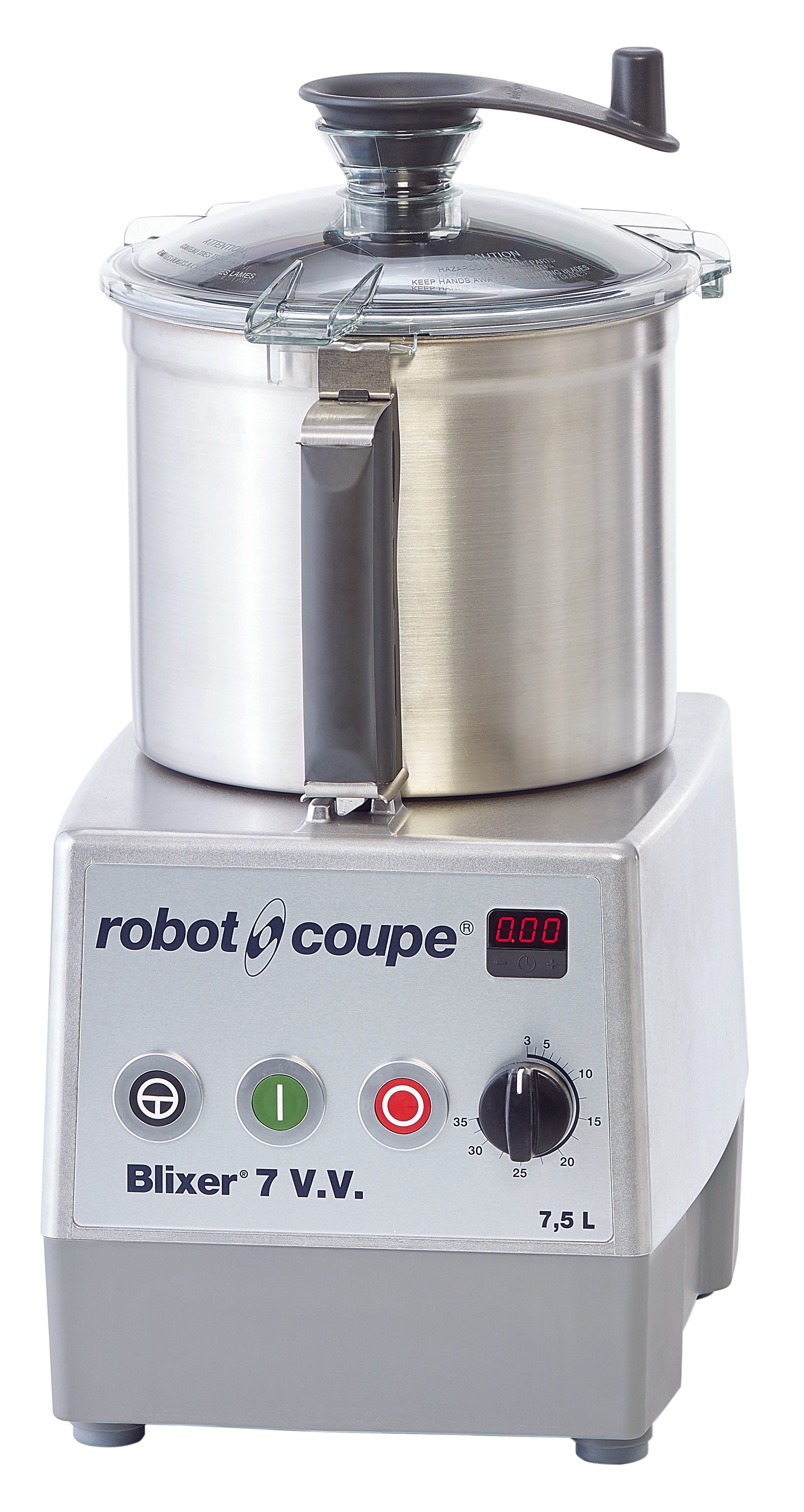 Robot Coupe 7.5 Qt Commercial Food Processor - Powerful Countertop Blender for Restaurants, Bakeries & Home Kitchens - Perfect for Chopping, Slicing & Pureeing Ingredients