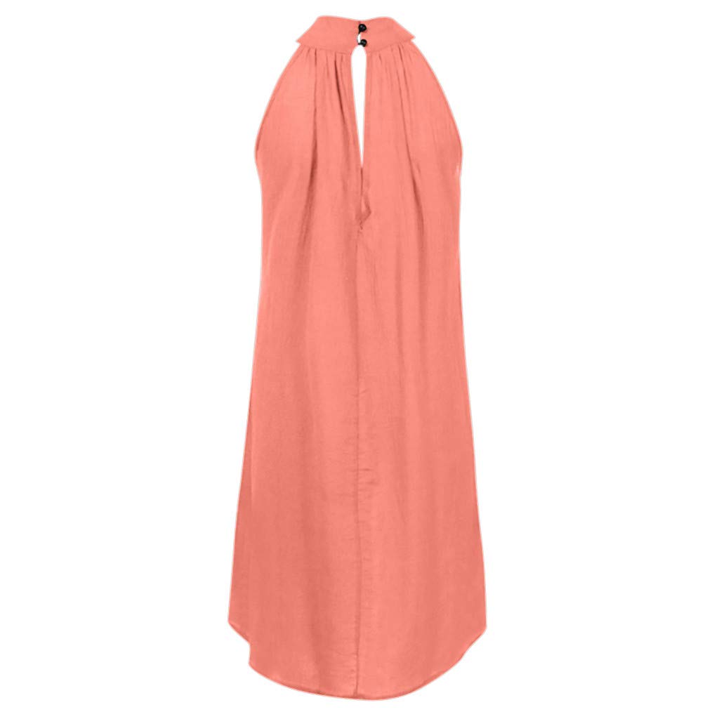 Stylish Women's Summer Dresses - Sleeveless Beach Party Cocktail Dress for Vacation & Casual Outings | Perfect for Poolside, Date Nights & Summer Festivals