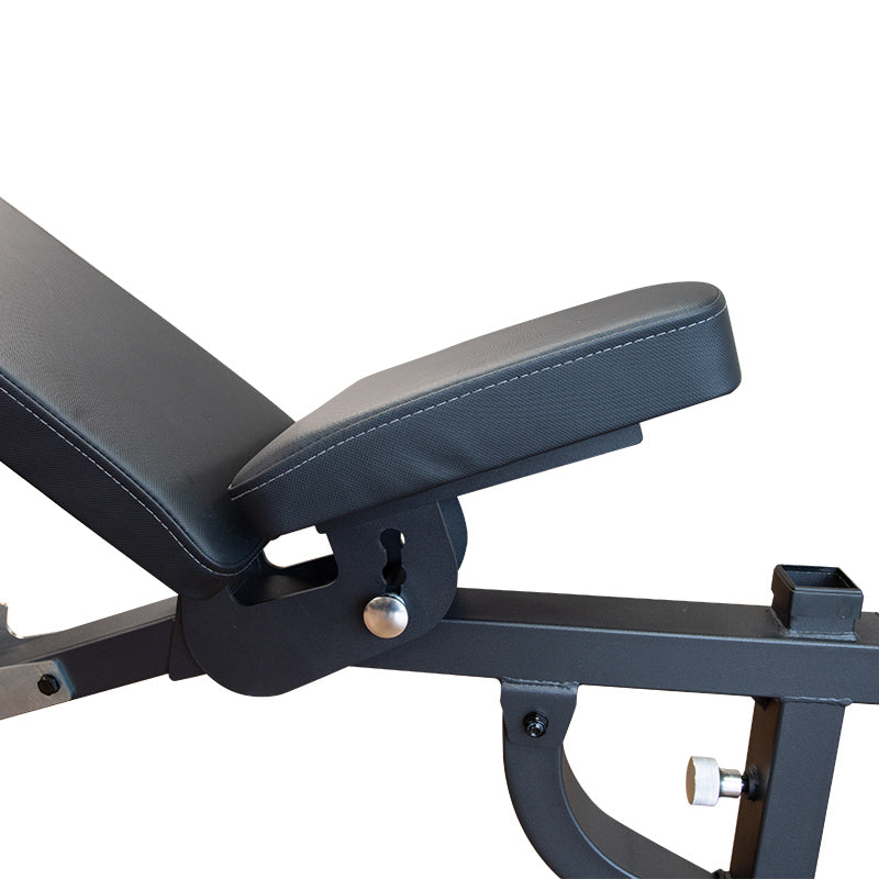 Orbit Heavy Duty FID6 Adjustable Weight Bench for Home Gym - Flat Incline Decline Workout Bench for Strength Training & Full Body Exercises