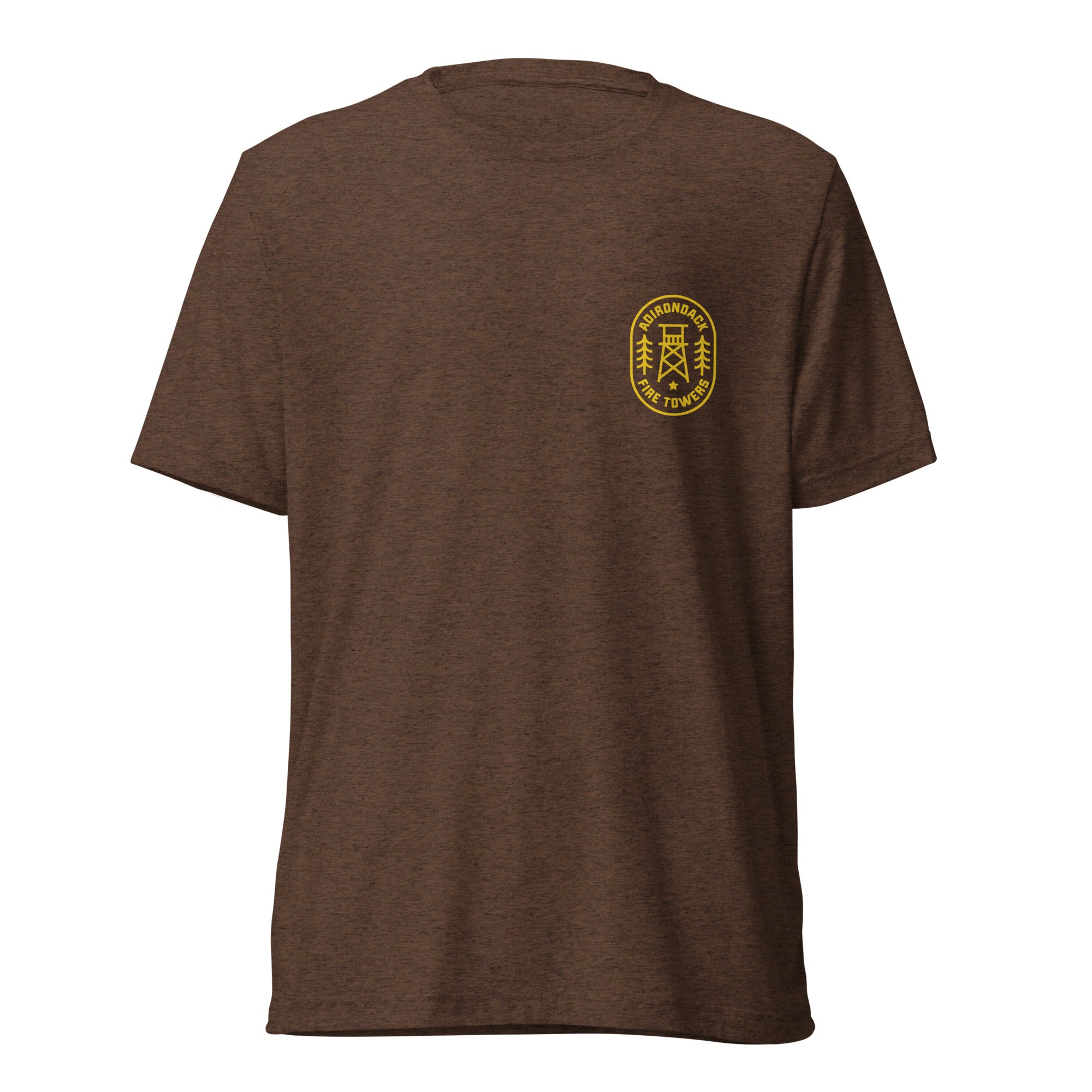 ADK Fire Tower T-Shirt - Vintage Graphic Tee for Men & Women - Soft Cotton Comfort - Perfect for Hiking, Camping & Outdoor Adventures
