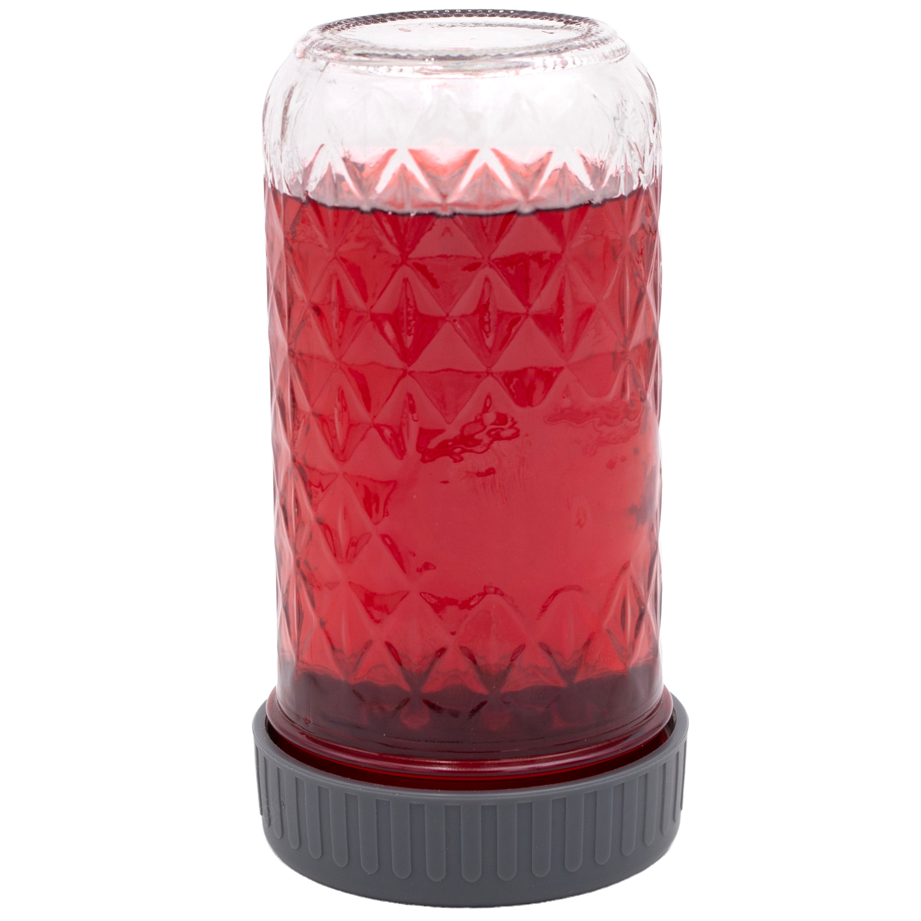 Leak-Proof Plastic Storage Lids with Silicone Liners for Mason Jars - Airtight Food Preservation for Canning, Pickling & Meal Prep