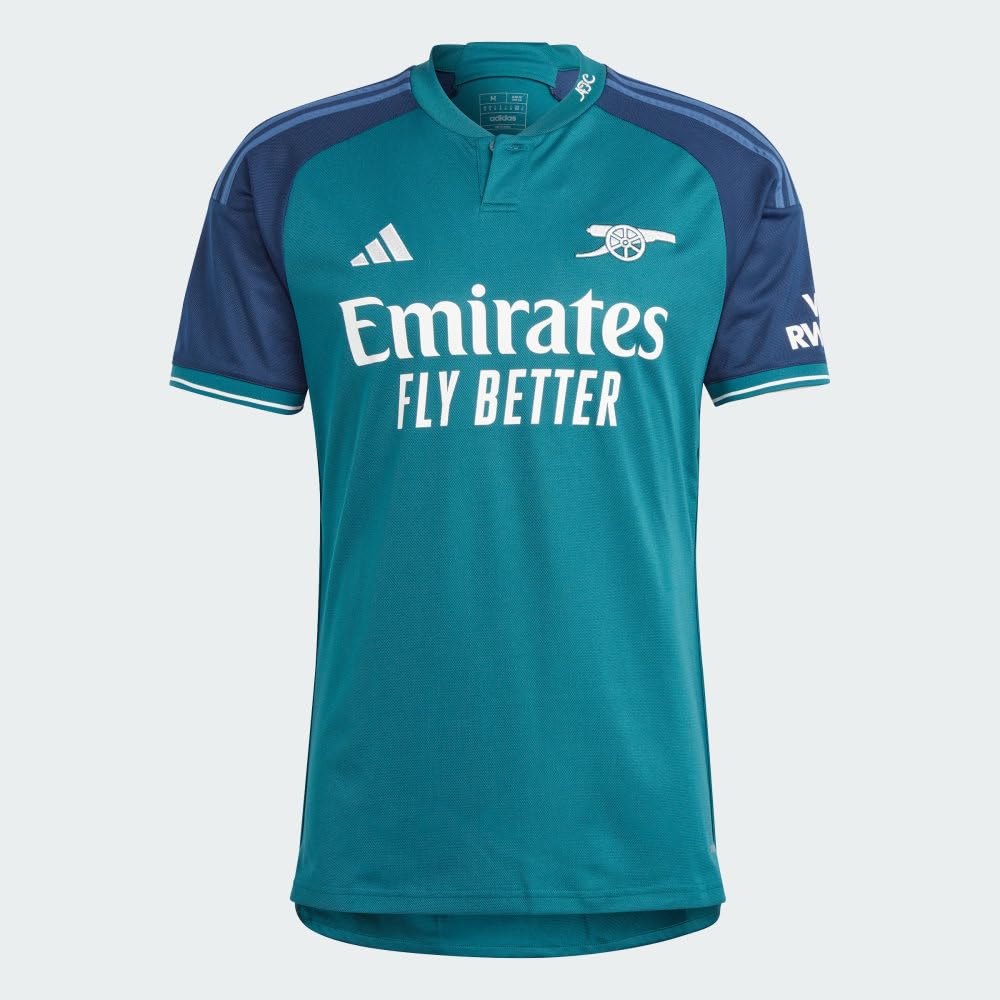 adidas Men's Soccer Arsenal 23/24 Third Jersey - Vintage Style Fan Jersey, Eco-Friendly Recycled Materials, X-Large - Perfect for Matchdays, Gifts & Soccer Enthusiasts