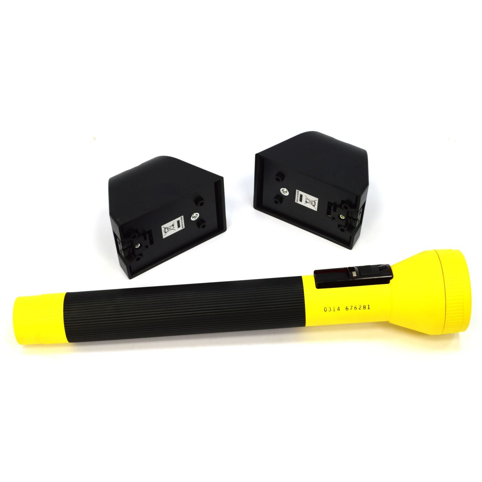 STREAMLIGHT SL 20XP 25183 Rechargeable Flashlight - Yellow LED/Halogen Light for Camping, Hiking & Emergency Use