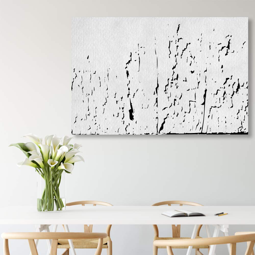 Wall26 Canvas Wall Art Rustic Ink Pictures - 32x48 Inches Framed Canvas Prints for Bedroom, Living Room, Office & Home Decor
