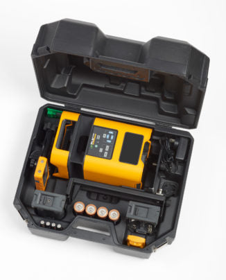 Fluke PLS HV2G Green Horizontal Laser Level - Professional Grade for Construction, Alignment & Leveling - Perfect for DIY Projects, Home Renovation & Outdoor Use