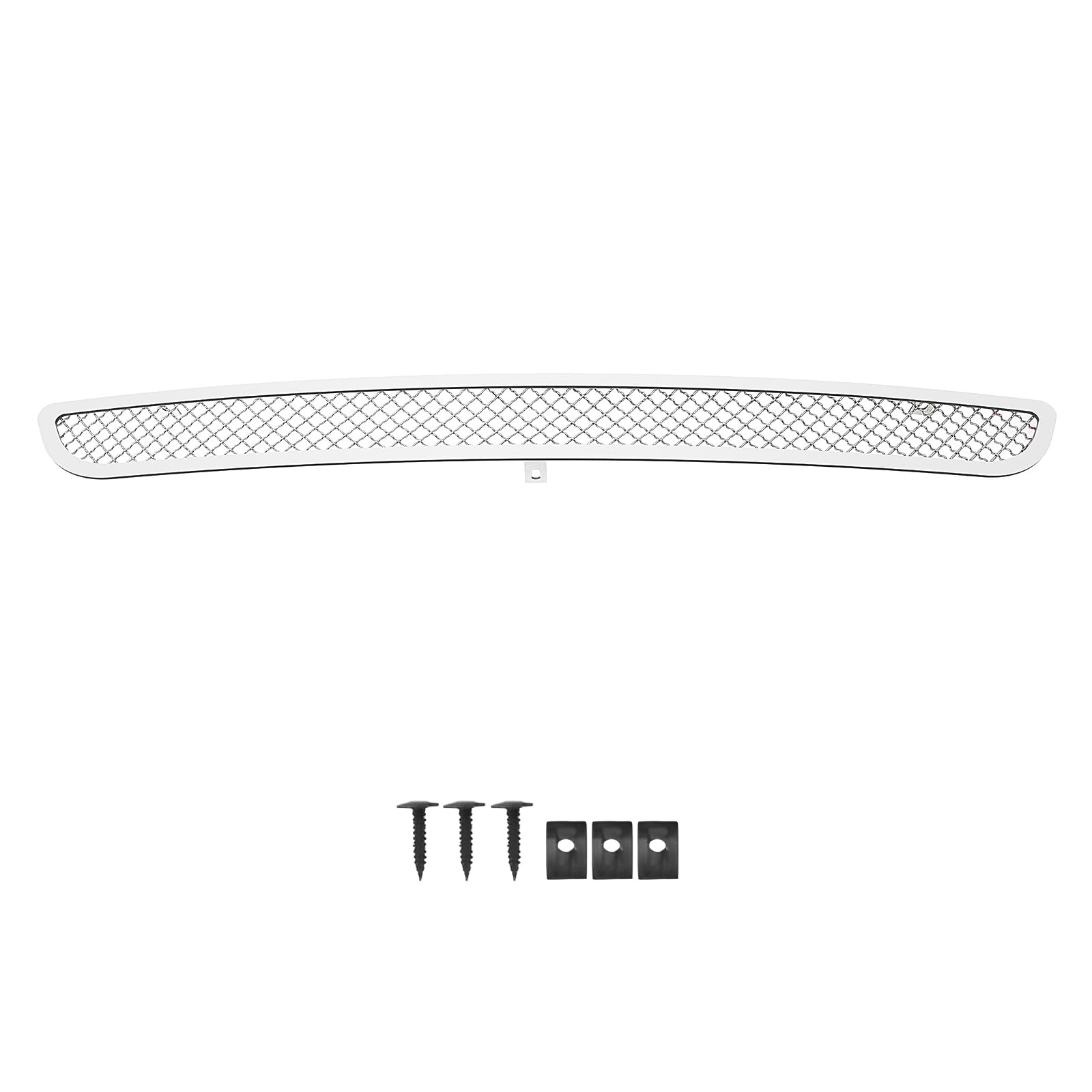APS Compatible with Chrysler 300 300C 2011-2014 Lower Bumper Stainless Steel Chrome Mesh Front Grille Insert R76301R - Upgrade Your Car's Style for a Sleek & Sporty Look