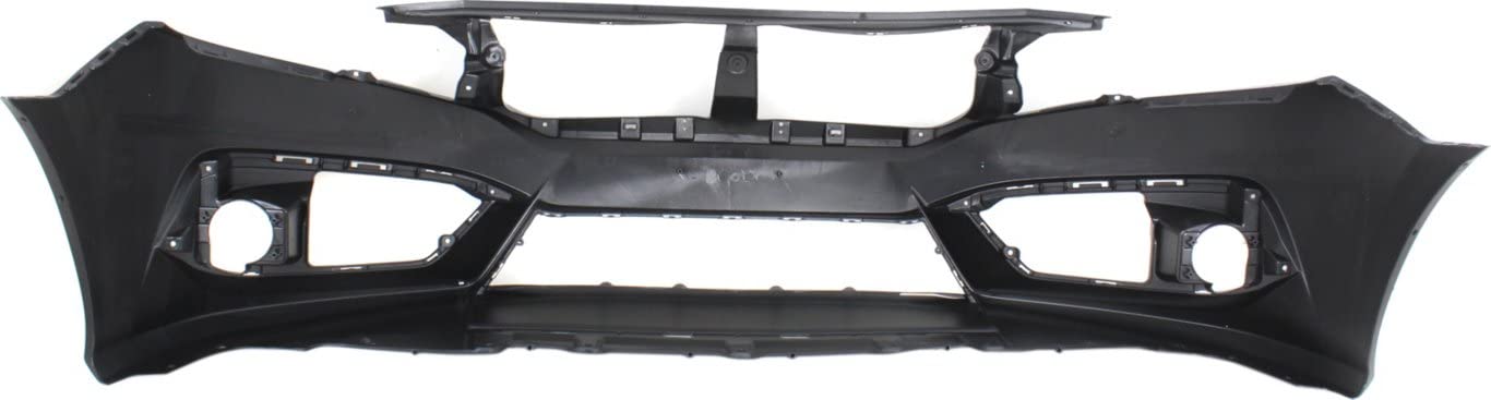 CAPA Certified Honda Civic Front Bumper Cover - Sherman Replacement Part for Smooth Driving
