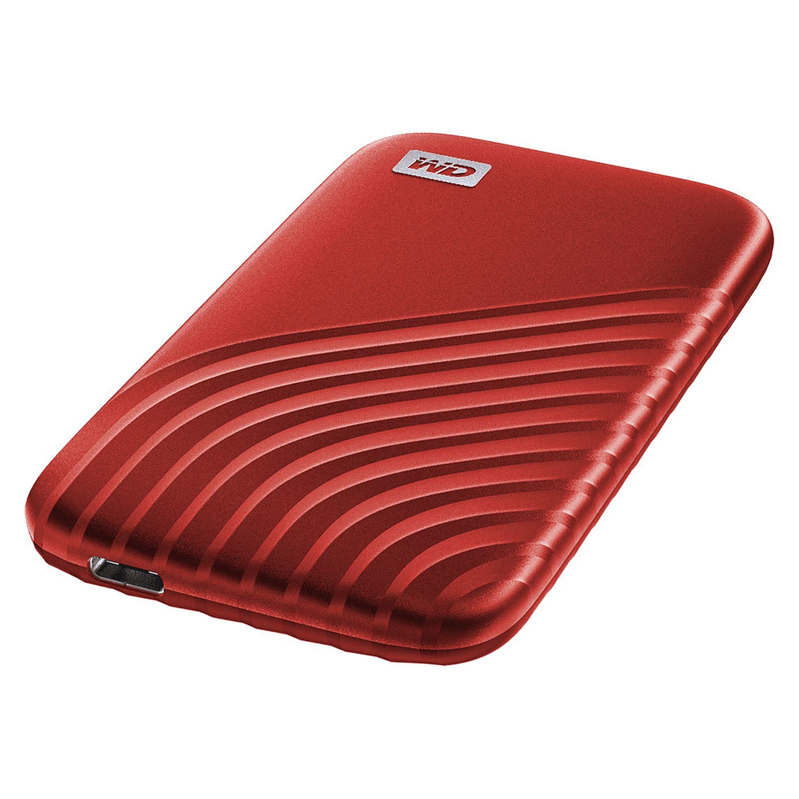 WD My Passport SSD 500GB Portable External Solid State Drive - Ultra Fast NVMe Technology, USB-C & USB 3.2 Gen 2 Compatible (1050MB/s Read, 1000MB/s Write) - Red - Perfect for Gaming, Photography & Video Editing On-The-Go