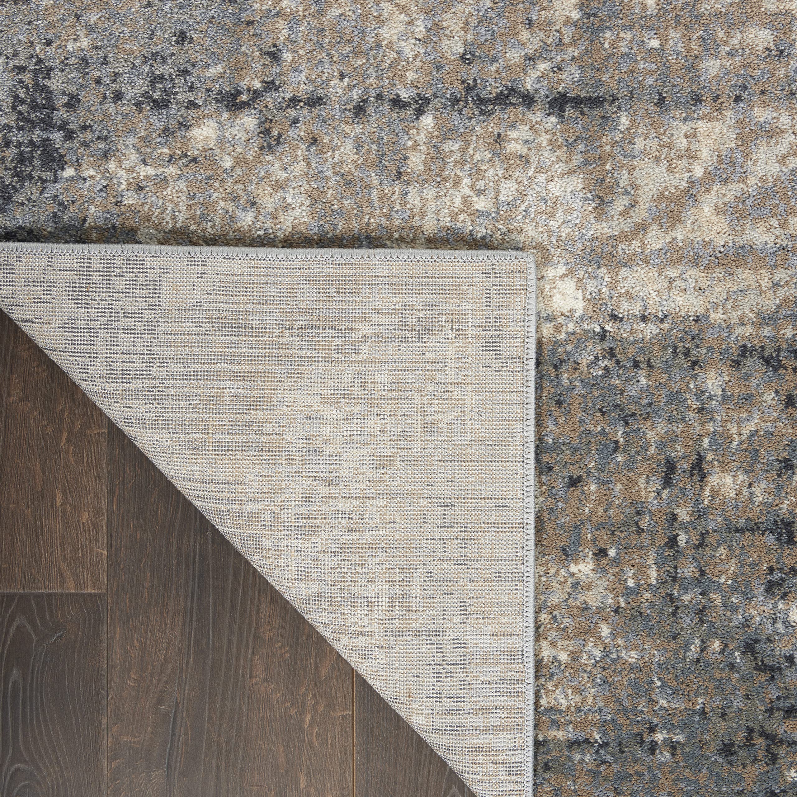 Kathy Ireland Moroccan Celebration Farmhouse & Country Grey/Slate 5'3