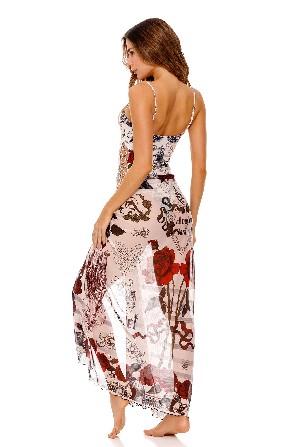 Stylish Marine Pareo Cover Up - Lightweight Beach Wrap for Women - Perfect for Poolside, Beach, and Summer Vacations