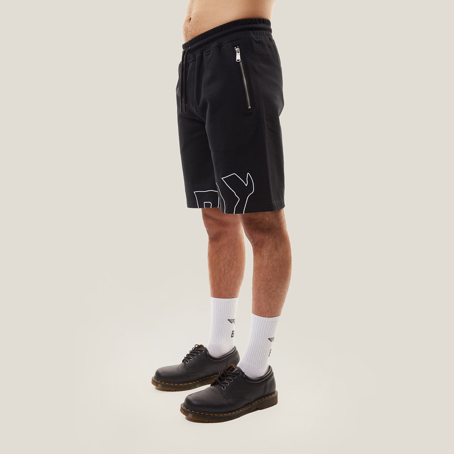 BOY LONDON Distressed Denim Shorts for Men - Trendy Streetwear Fashion | Perfect for Summer Outfits, Casual Wear & Music Festivals