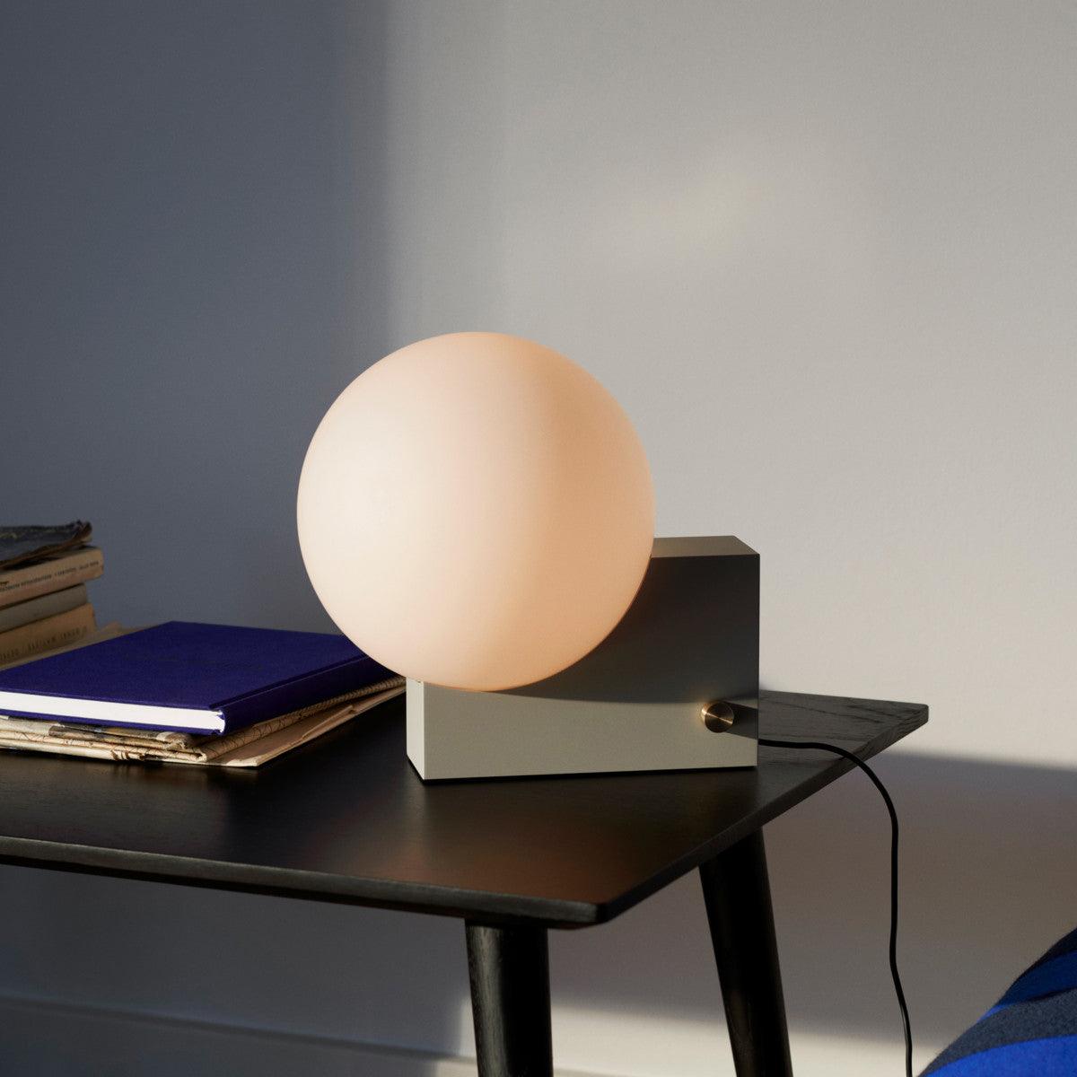 Modern LED Fusion Table Lamp - Adjustable Brightness for Bedroom, Living Room & Office - Stylish Nightstand & Desk Lighting for Home Decor