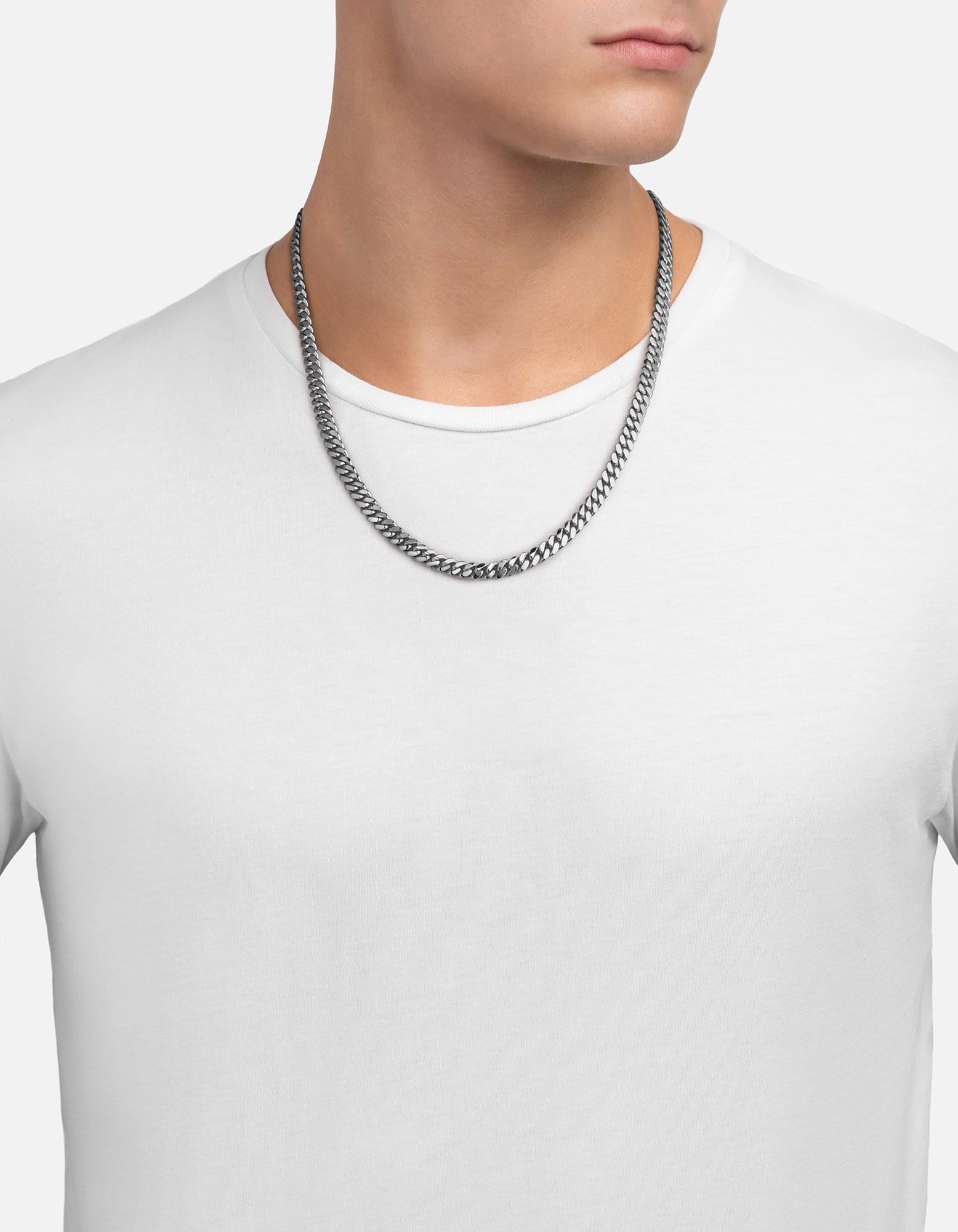 6.5mm Cuban Chain Necklace for Men & Women - 925 Sterling Silver Jewelry - Perfect for Gifts, Parties & Everyday Wear