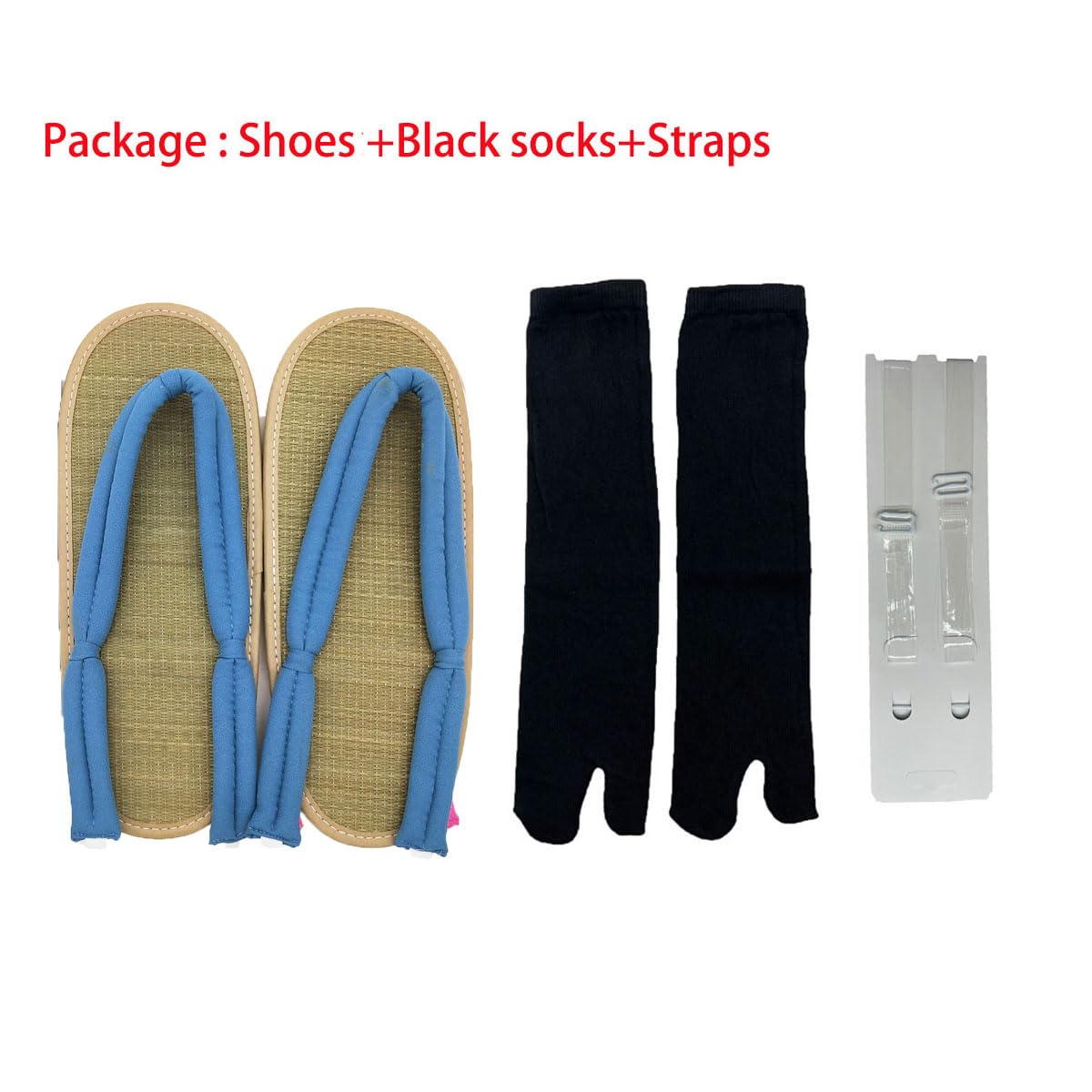GDAMSTO Anime Cosplay Clogs with Socks - Japanese Style Character Shoes for Costume Accessories | Perfect for Cosplay Events, Halloween & Themed Parties
